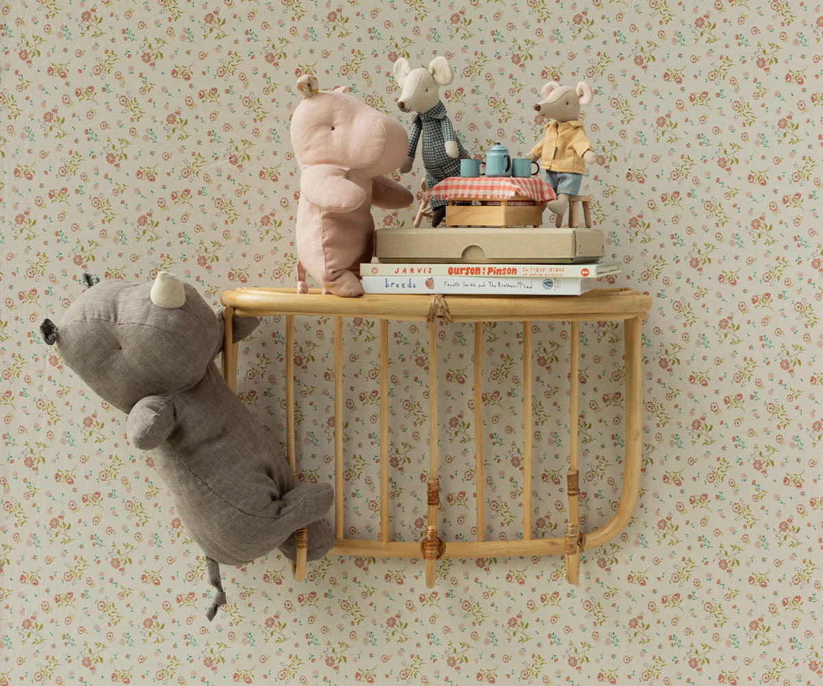 Maileg Hippo, Small - Soft Rose - Image 2