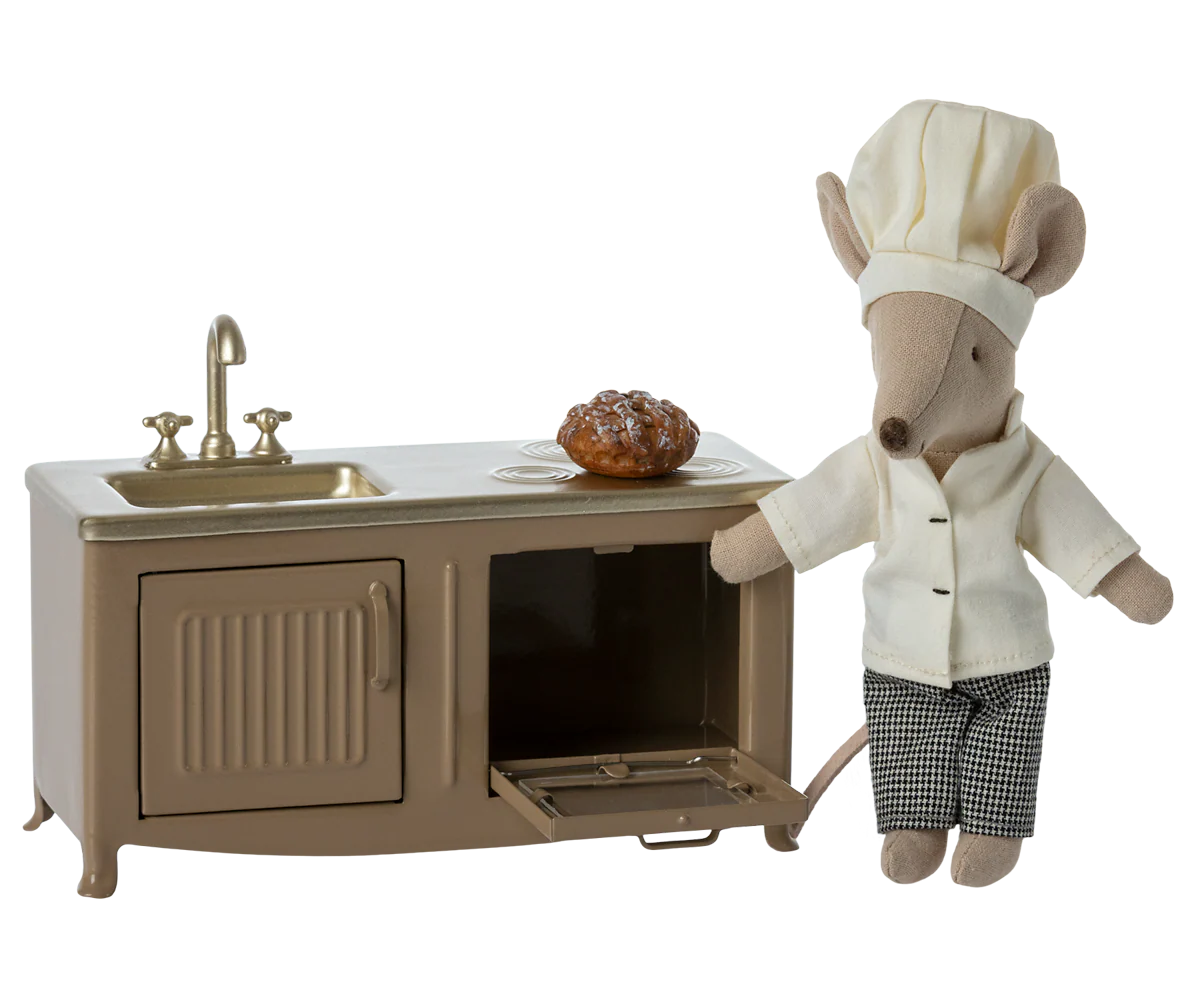 Maileg Kitchen, Mouse - Light brown - Image 7