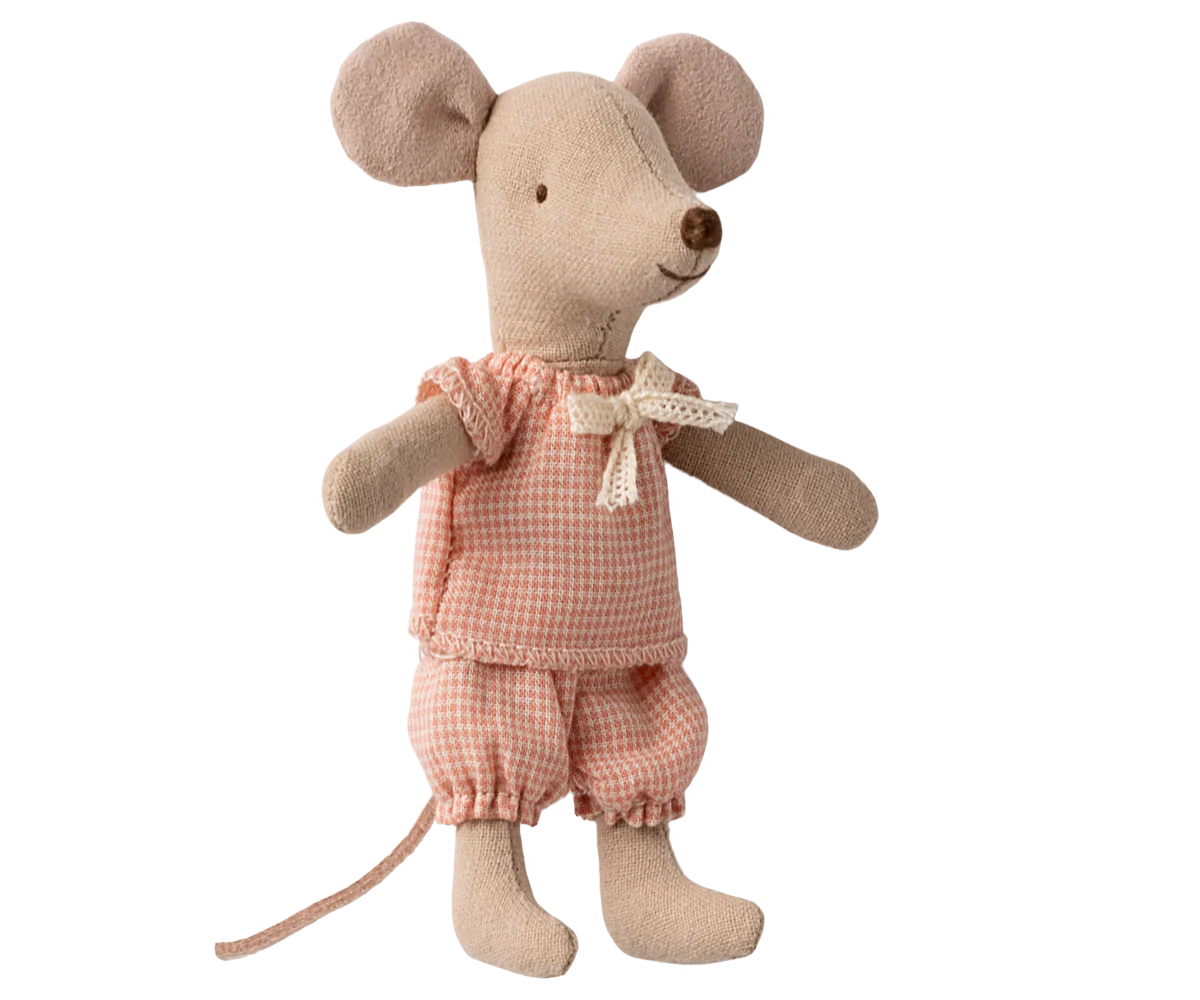 Maileg Little sister mouse in matchbox - Image 3