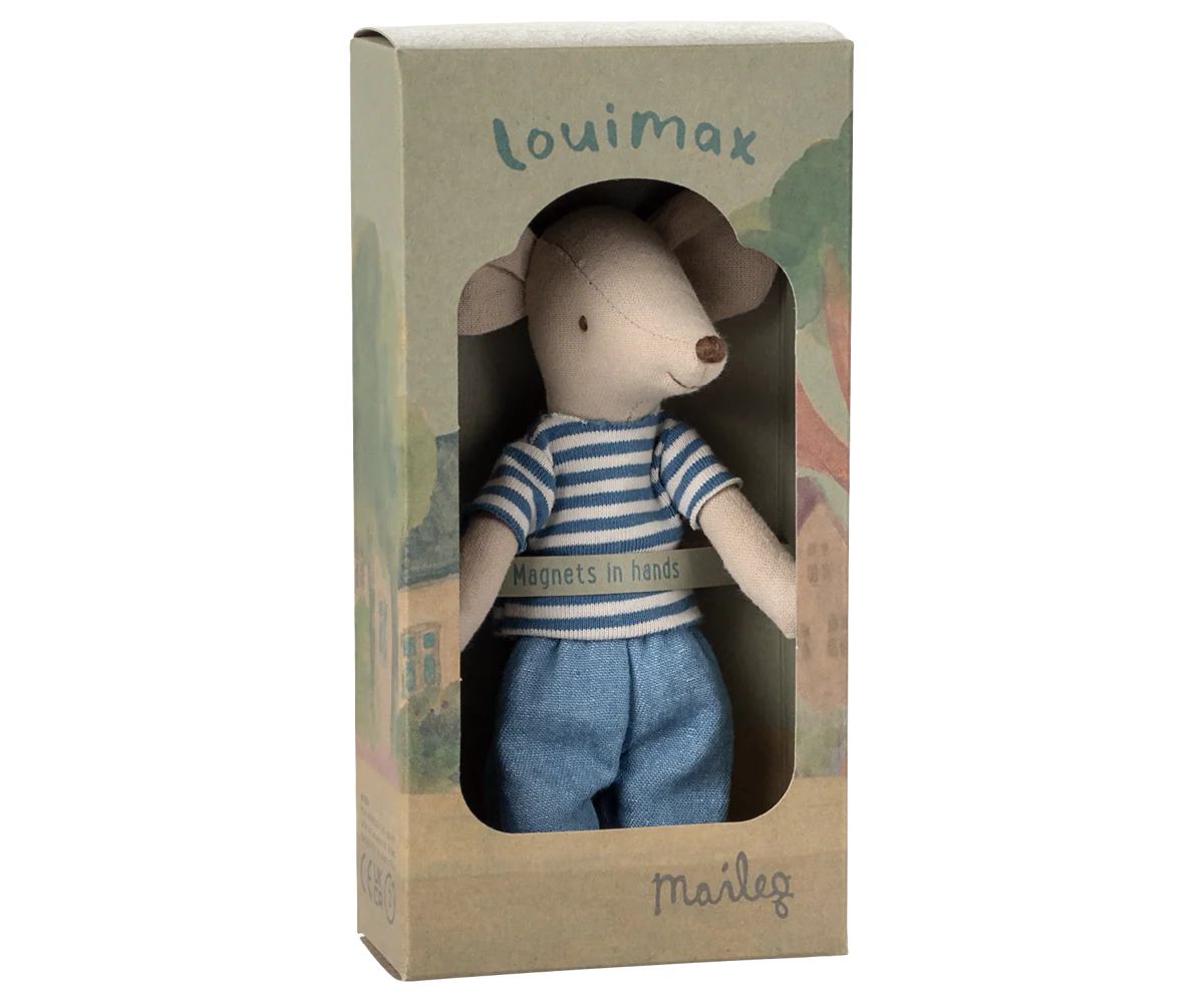 Maileg LouiMax, Mouse, Big brother - Image 6
