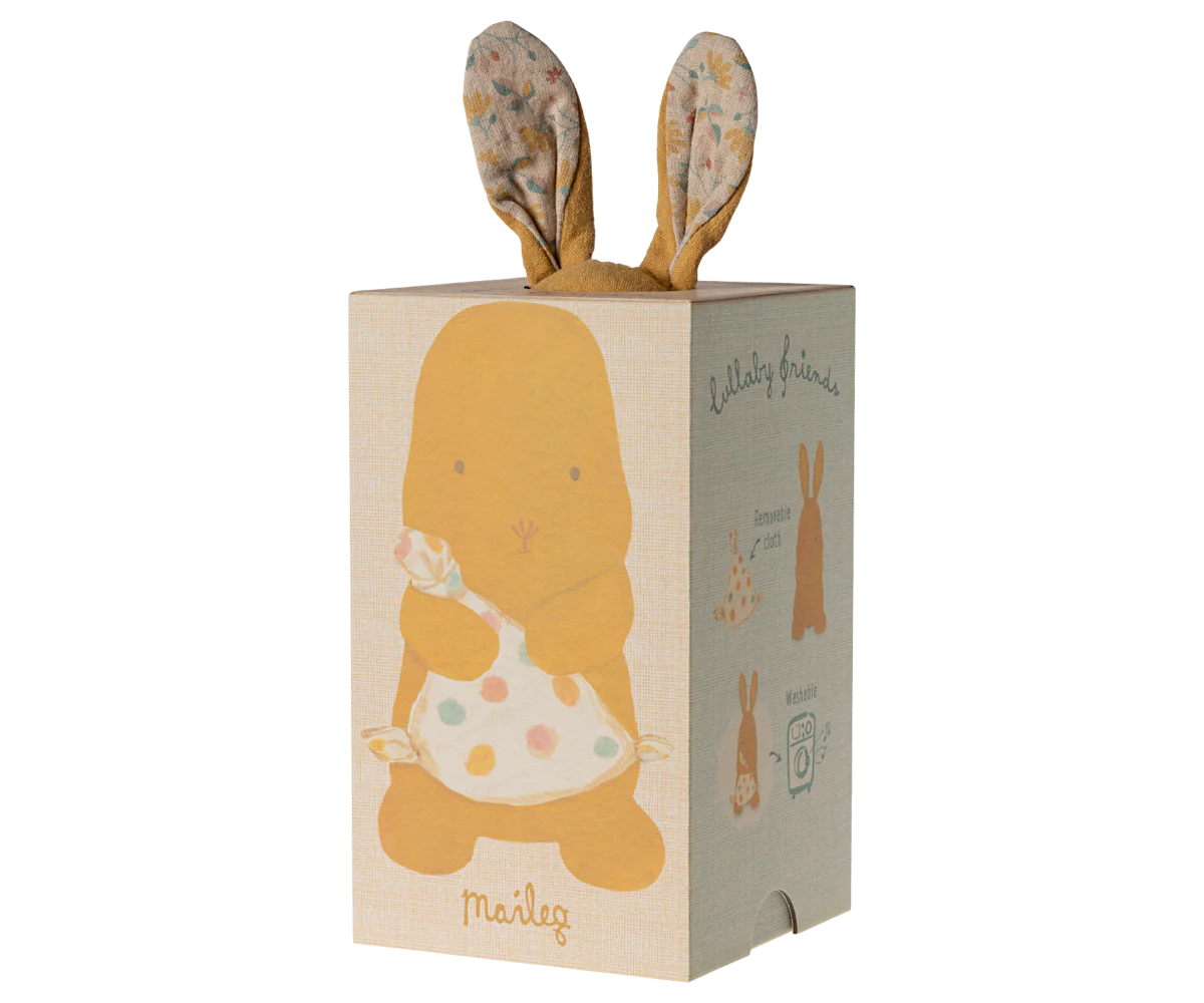 Maileg Lullaby Friends, Bunny - Dusty Yellow - Image 3