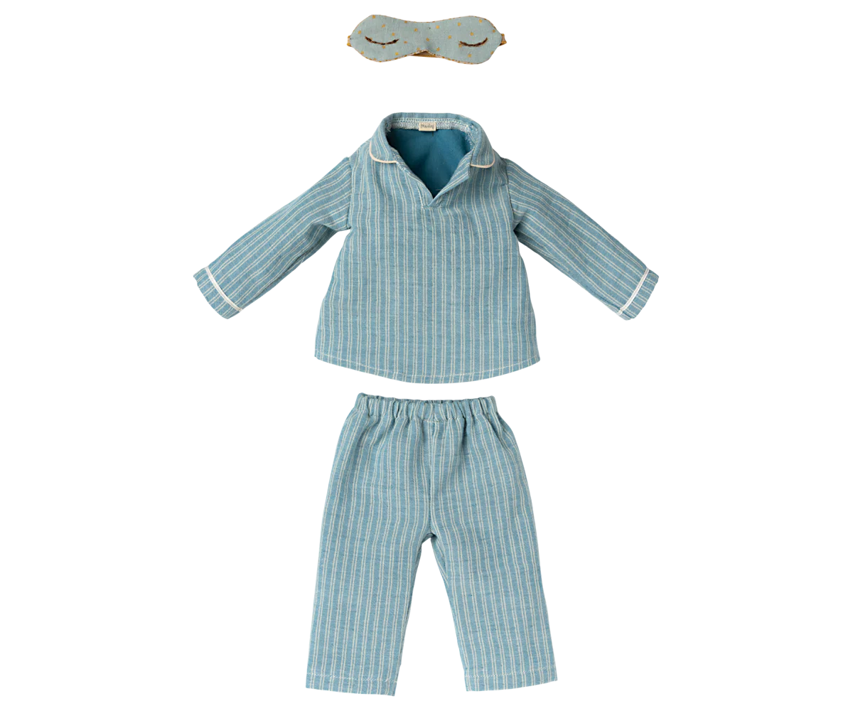 Maileg Maxi Mouse in Pyjamas - Image 5