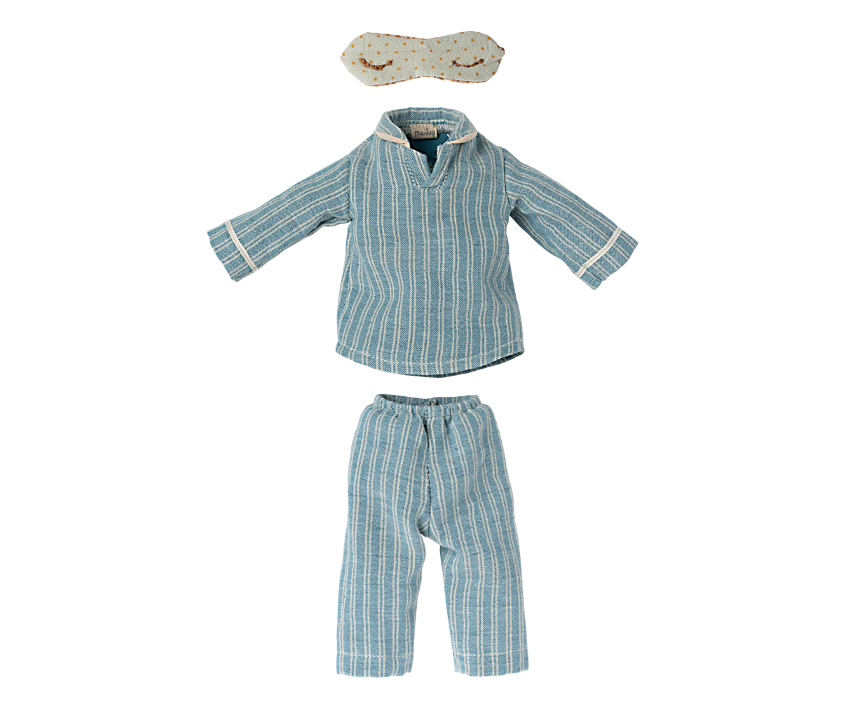 Maileg Medium Mouse in Pyjamas - Image 6