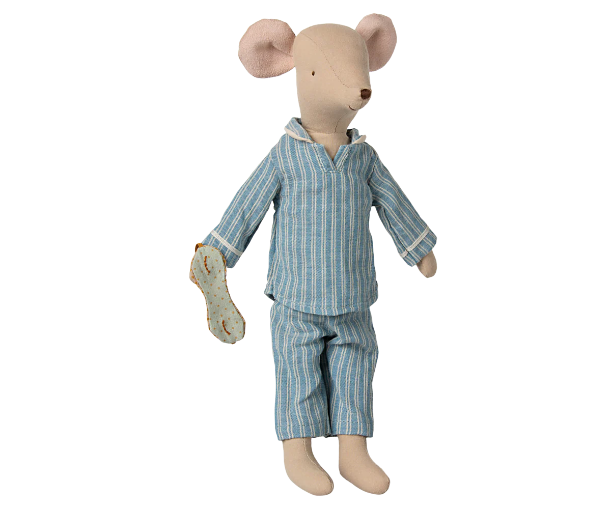 Maileg Medium Mouse in Pyjamas - Image 7