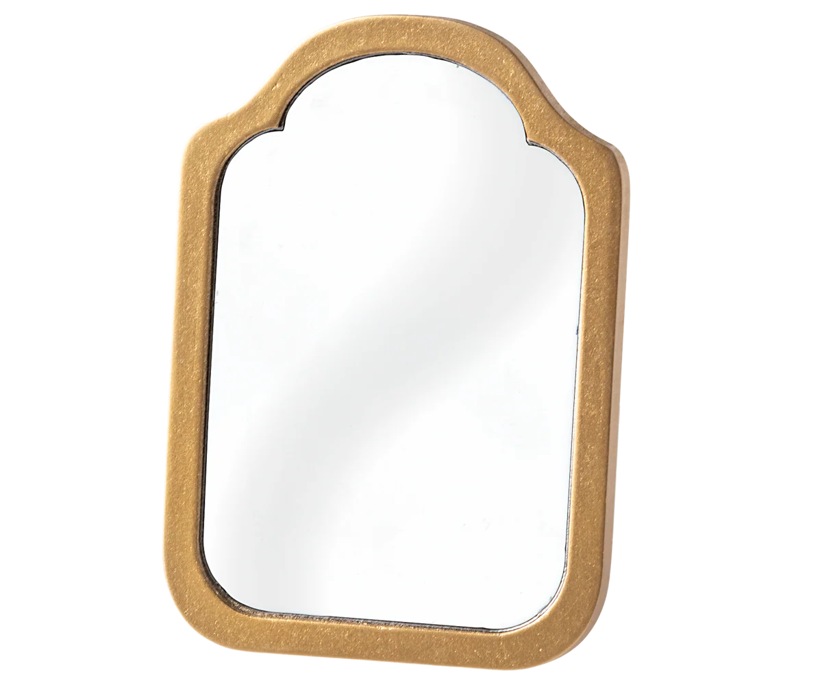 Maileg Miniature Gold Mirror - Image 3