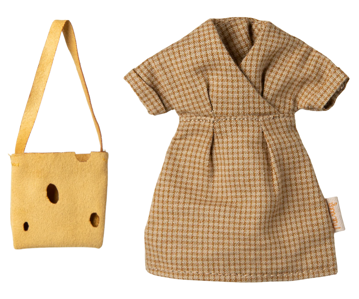 Maileg Mum mouse - Light brown - Image 3