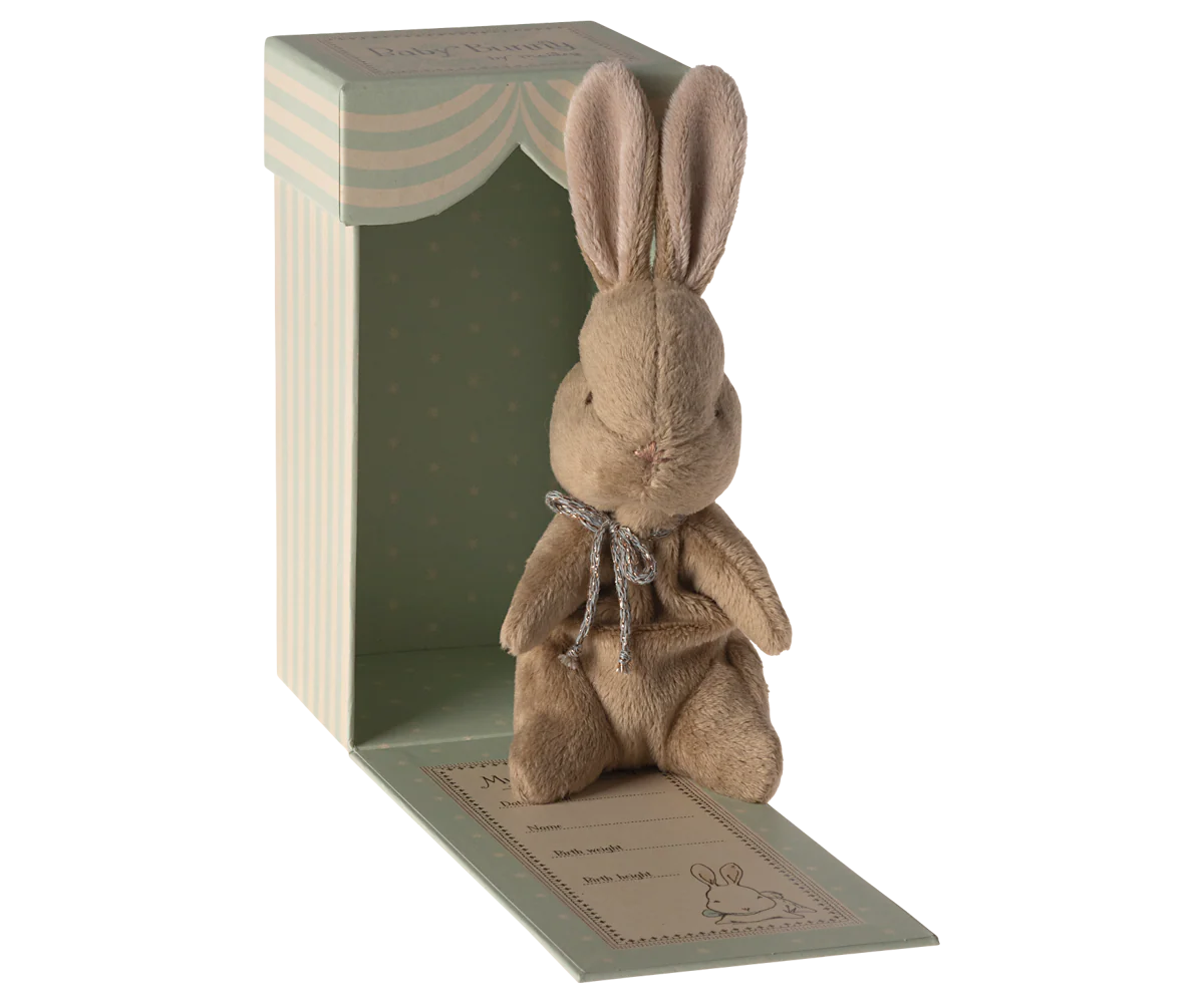 Maileg My first bunny - Brown - Image 3
