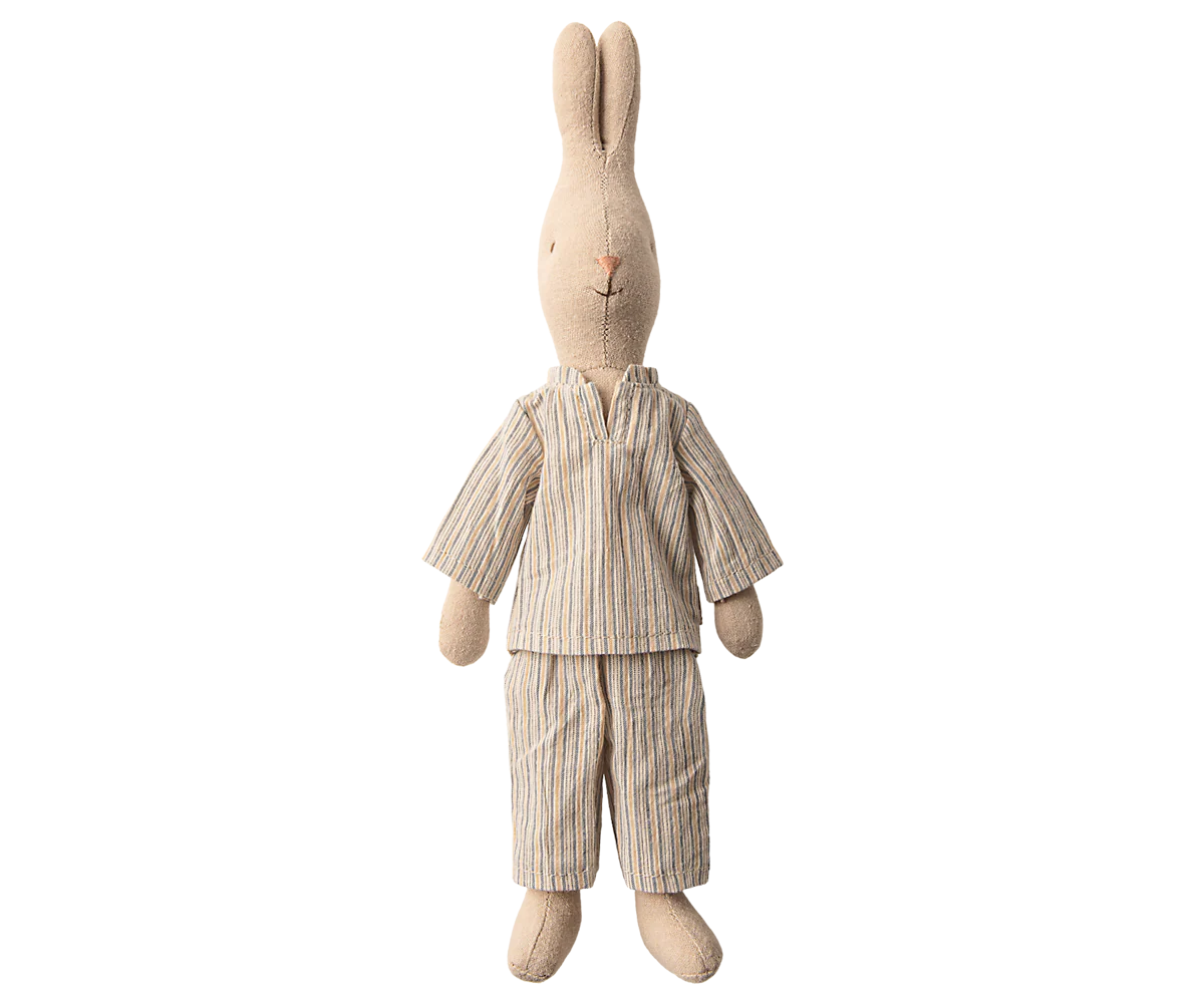 Maileg  Pajamas, Size 2 - Striped - Image 2
