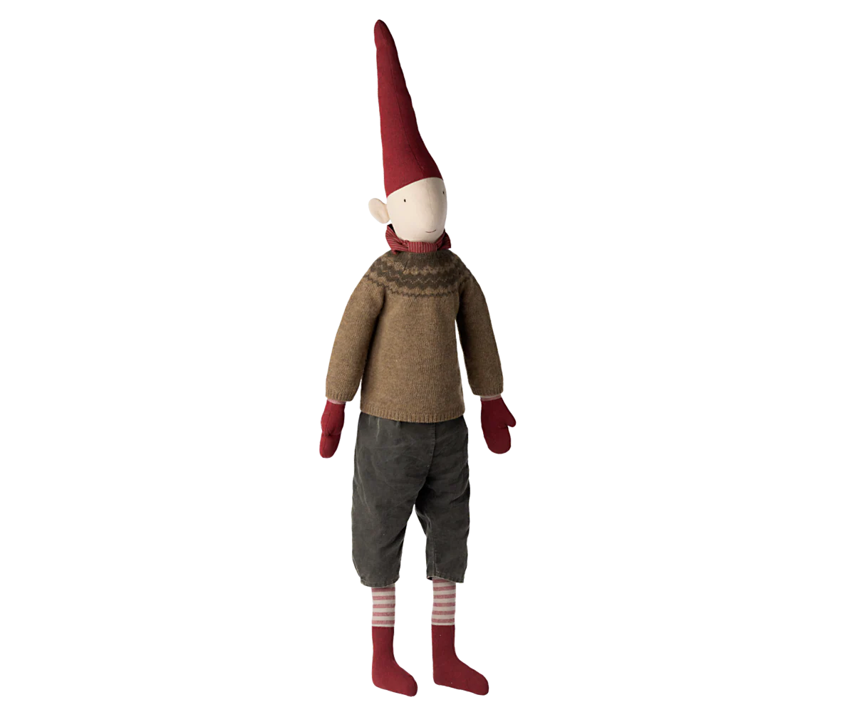 Maileg Pixy Size 6, Boy w/ Scarf - Image 3