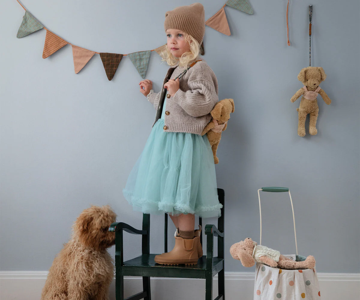 Maileg Poodle dog, Vintage plush - Dusty powder - Image 4