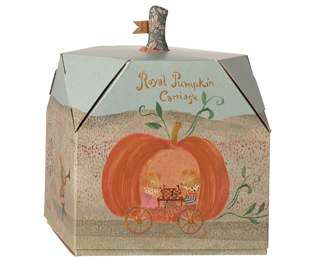 Maileg Pumpkin carriage, Mouse - Image 4
