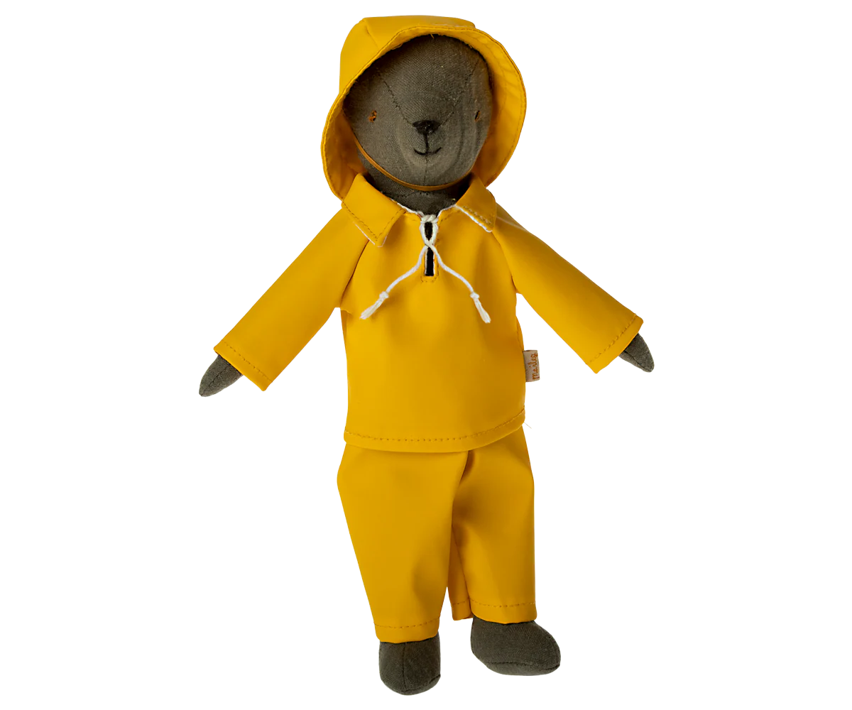Maileg Rainwear & Hat, Teddy Dad - Image 2