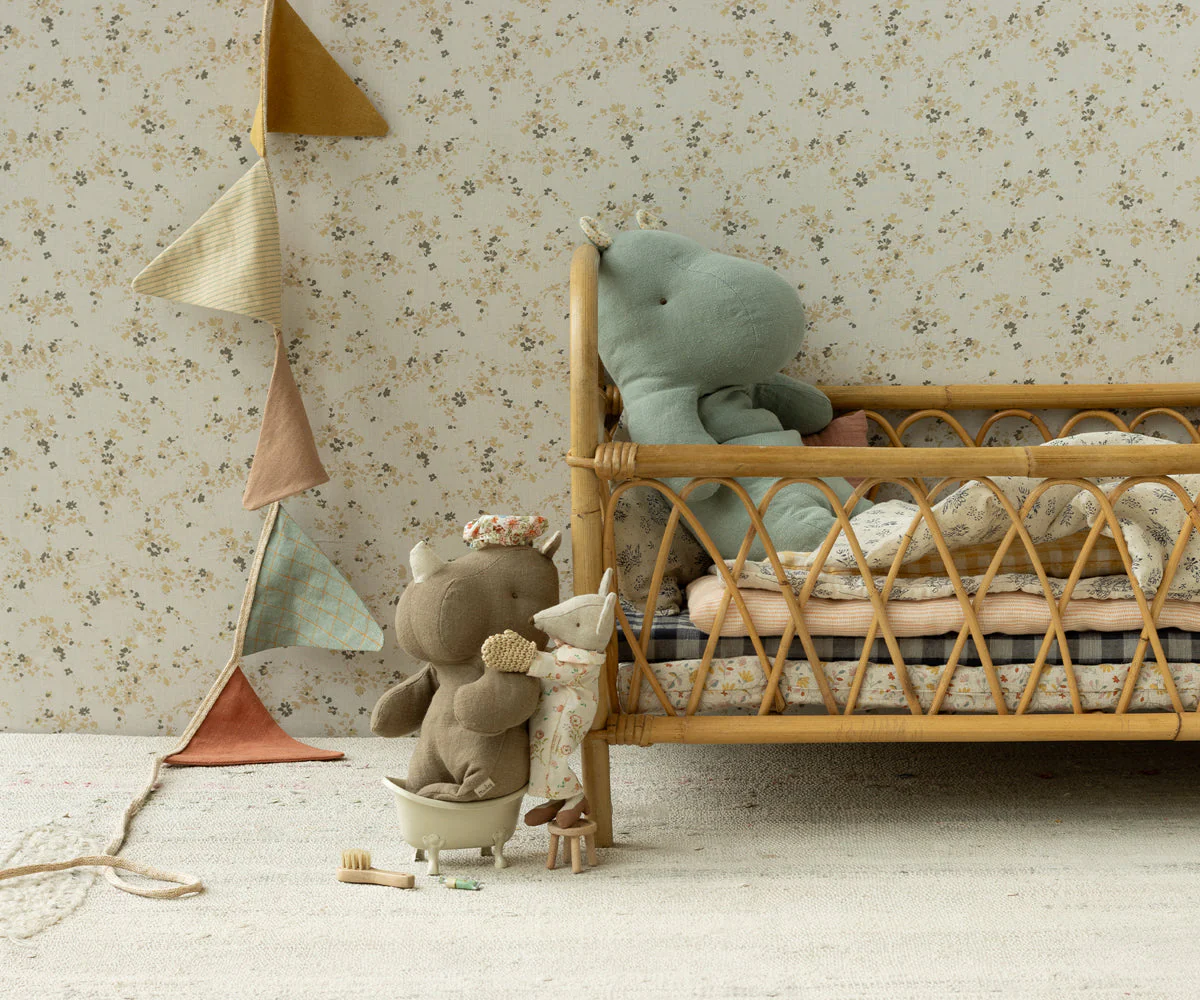 Maileg Rhino, Small - Chocolate - Image 2