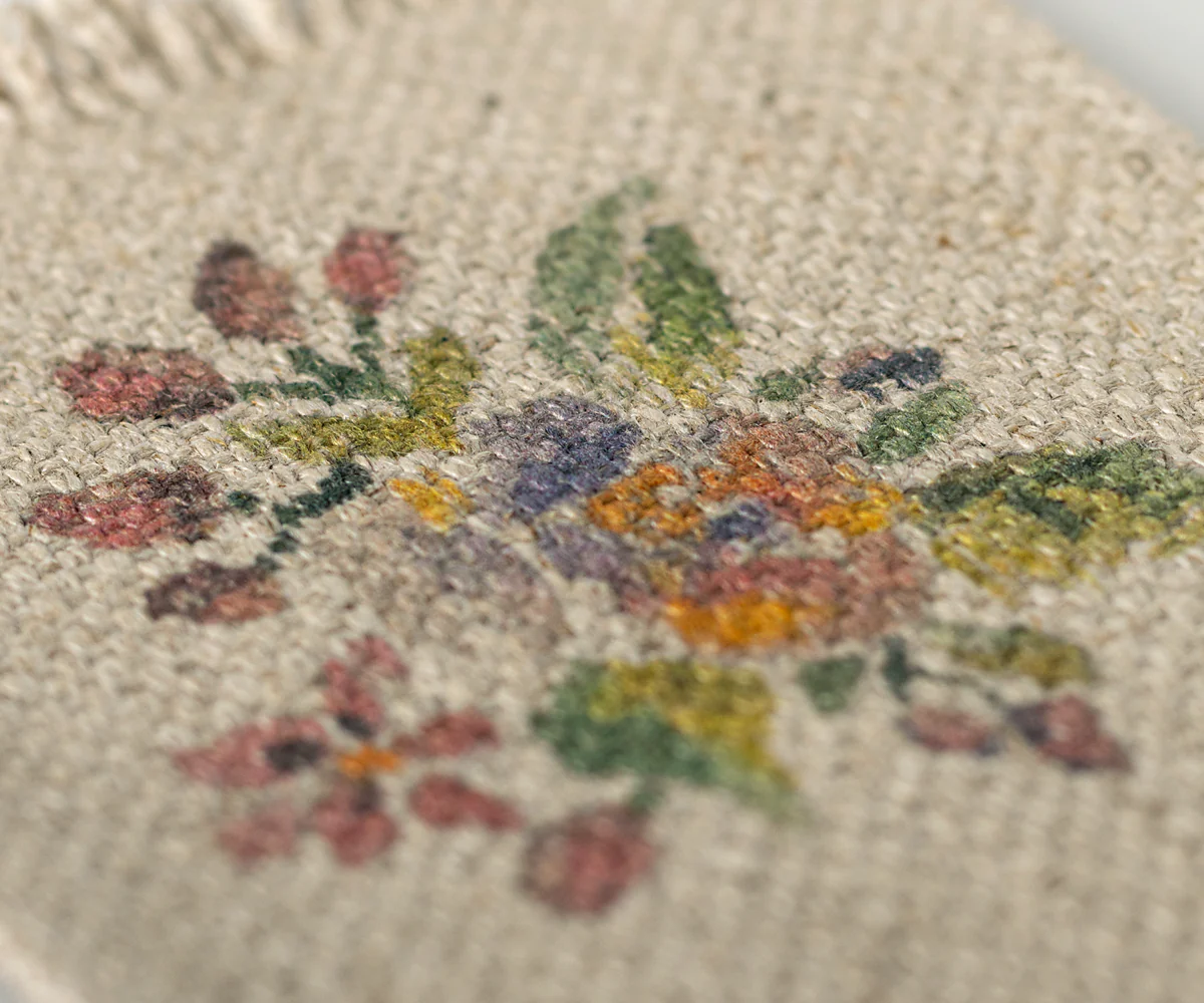 Maileg Rug, Flowers - Small - Image 4