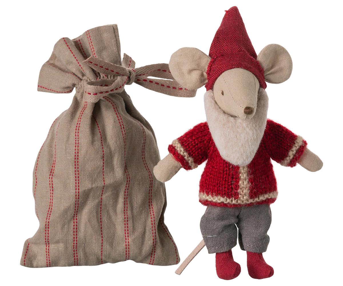 Maileg Santa Mouse - Image 3