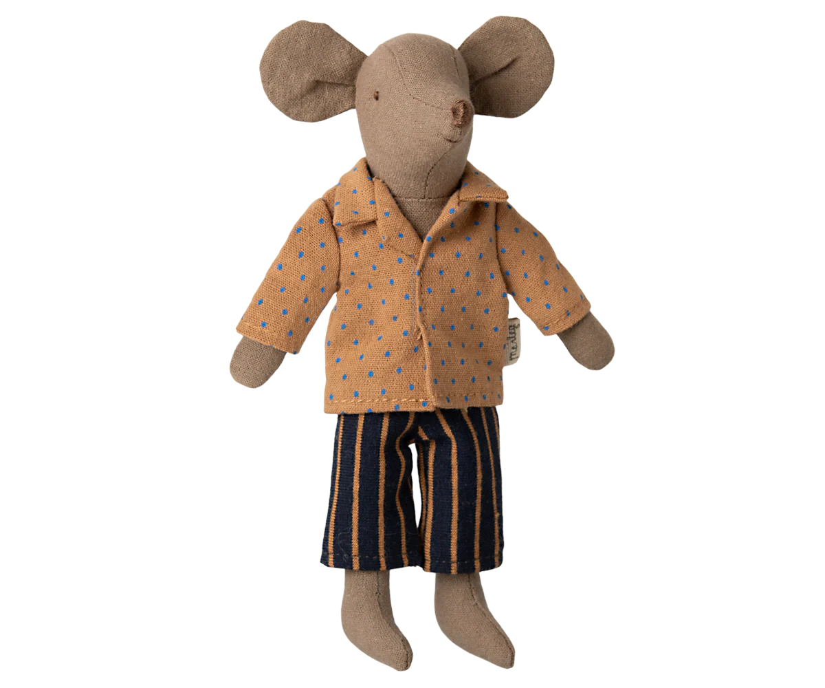 Maileg Shirt and striped pants, Dad mouse - Image 3