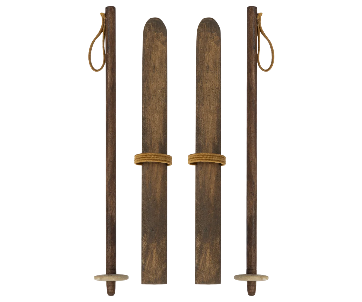 Maileg Ski & Poles, Mum/Dad - Image 3