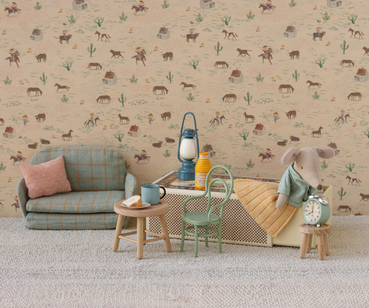 Maileg Table & Stool Set, Mouse - Image 6