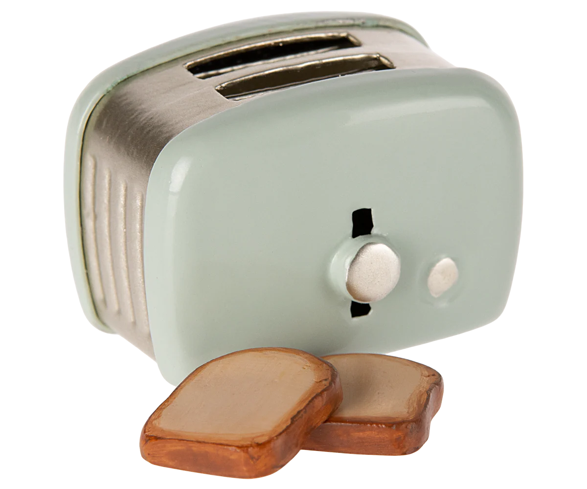 Maileg Toaster, Mouse - Mint - Image 2