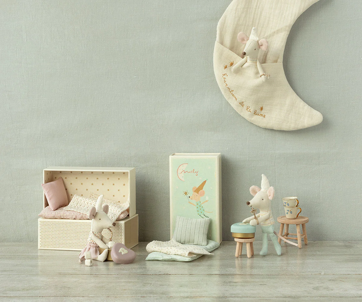 Maileg Tooth Fairy Mouse, Little Brother in Match Box - Image 3