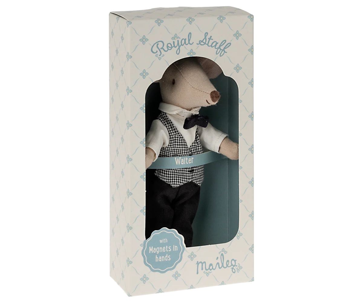 Maileg Waiter Mouse, Big Sister/Brother - Image 5