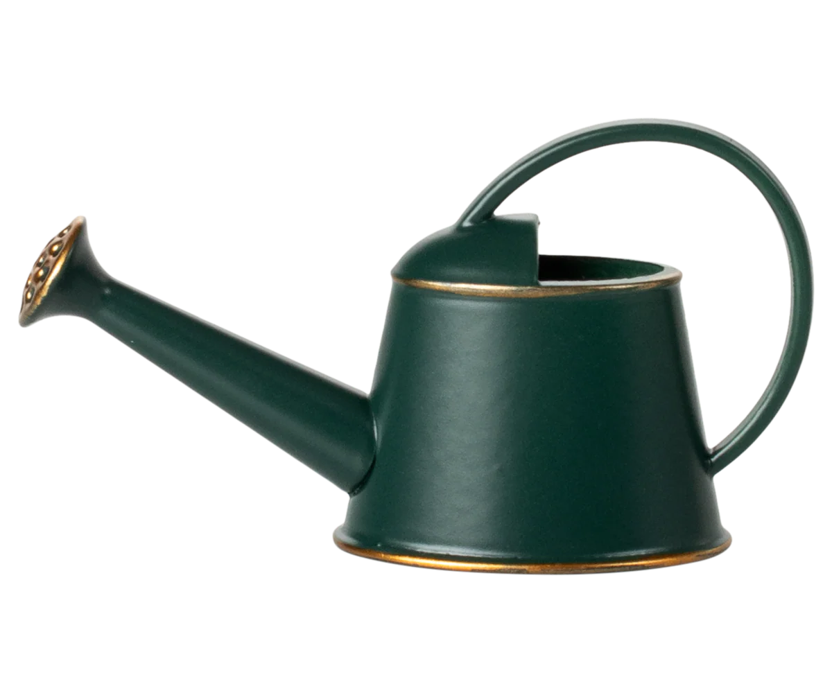 Maileg Watering can, Mouse - Dark green - Image 3