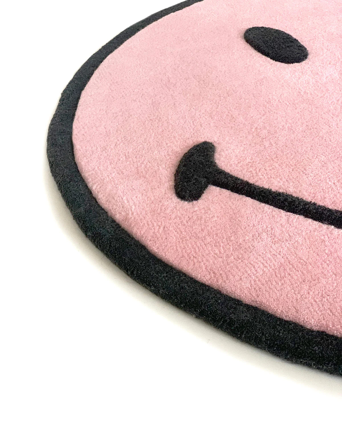 Maison Deux Rug SMILEY Pink Round Diam. 3.2ft - Image 3