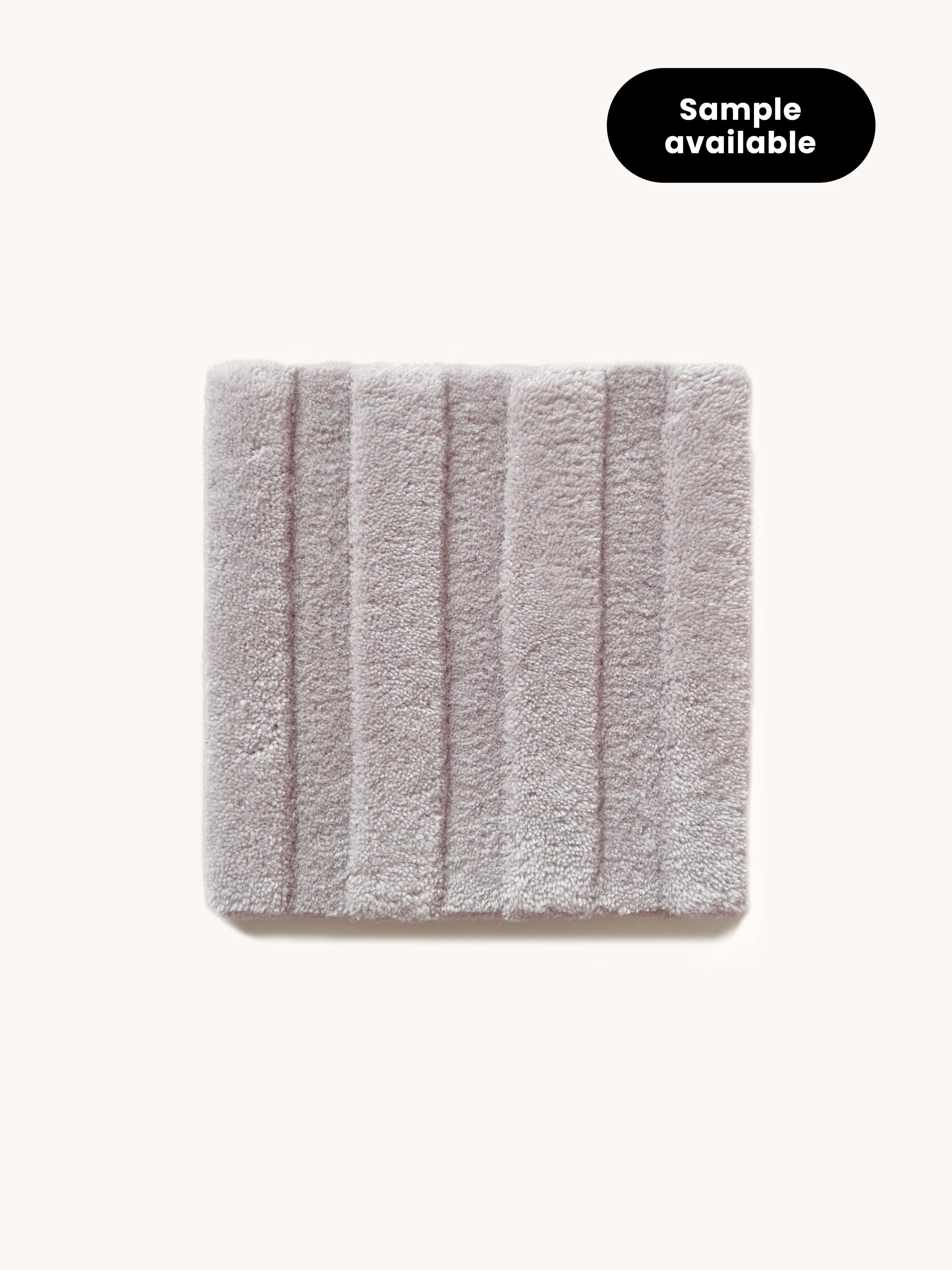 Maison Deux Rug SOLID STRIPE Lilac 3.9 x 5.9ft - Image 3