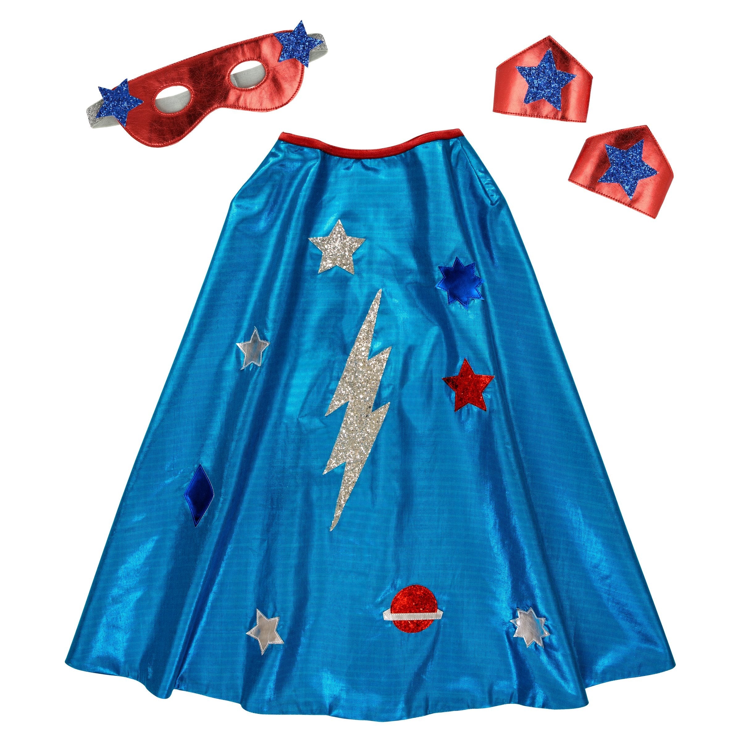 Meri Meri Blue Superhero Costume - Image 8