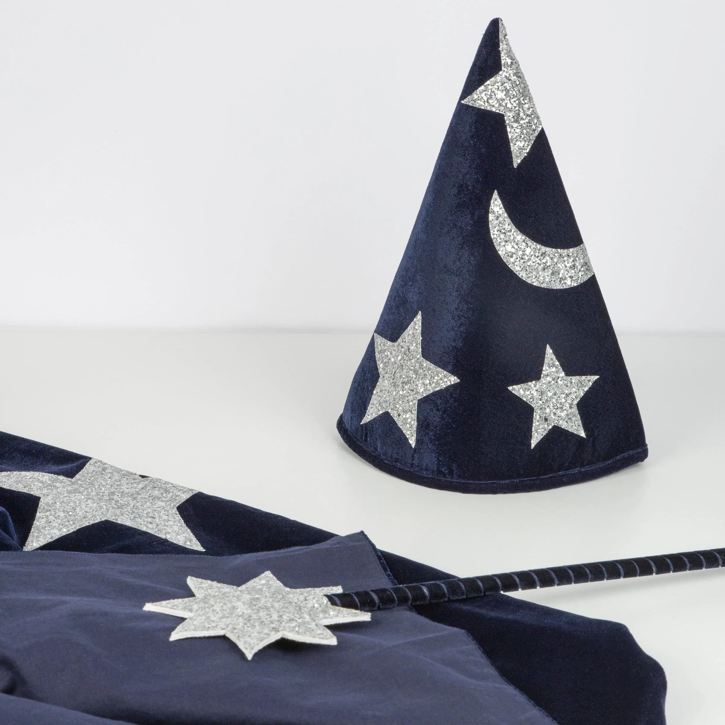 Meri Meri Blue Velvet Wizard Costume - Image 3