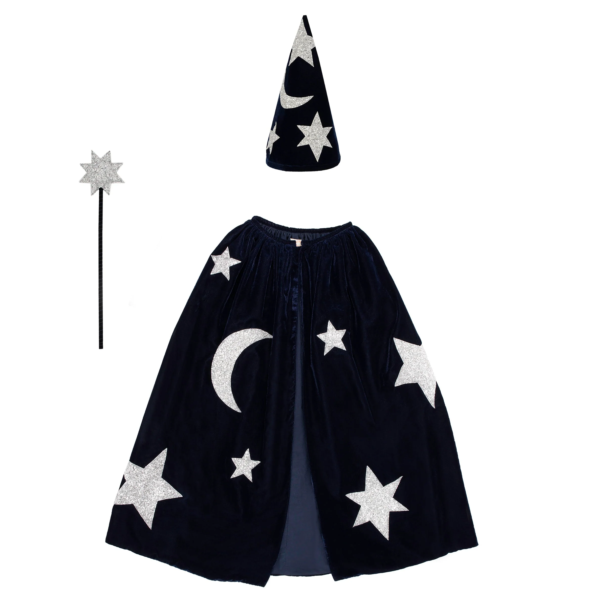 Meri Meri Blue Velvet Wizard Costume - Image 7