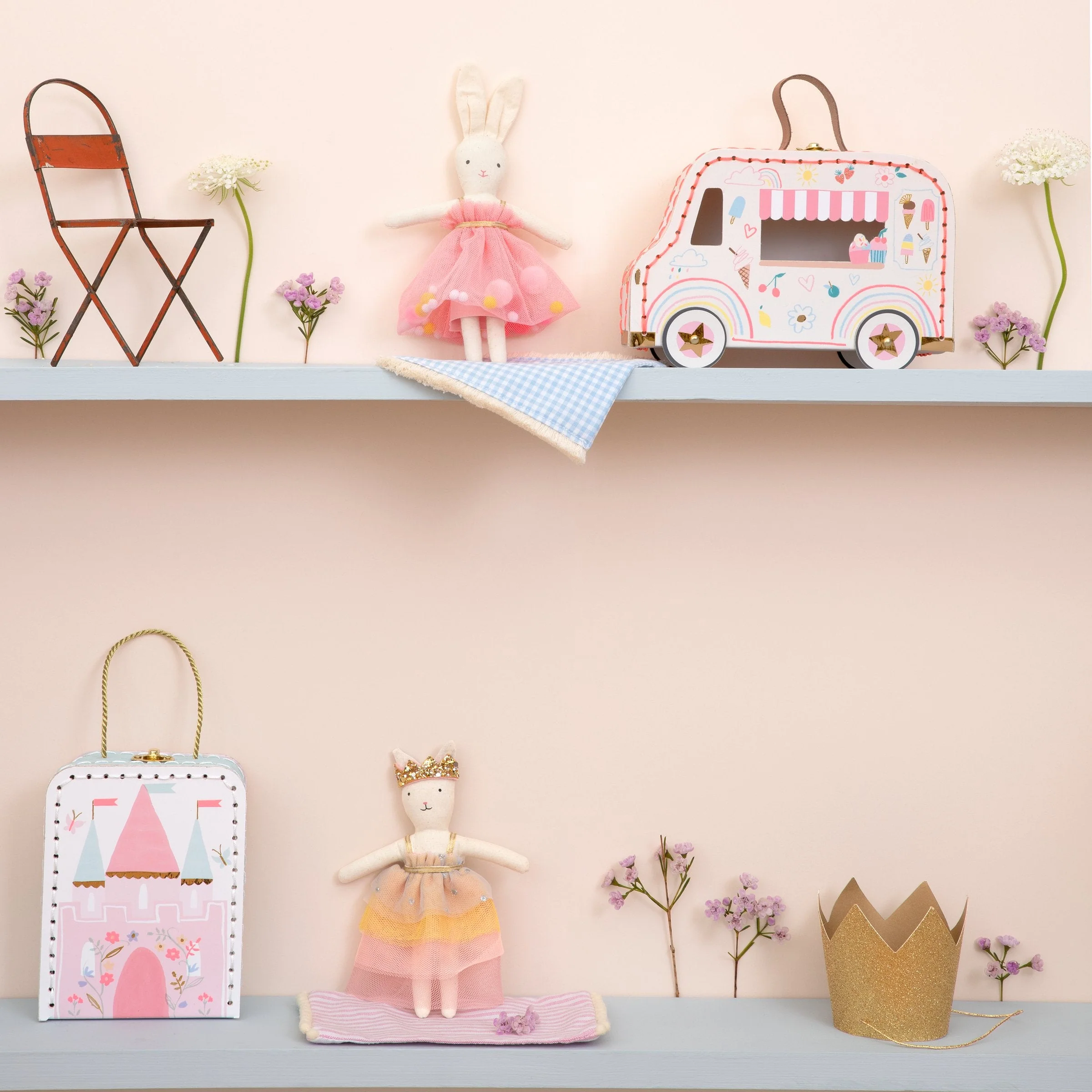 Meri Meri Ice Cream Van Bunny Mini Suitcase Doll - Image 7