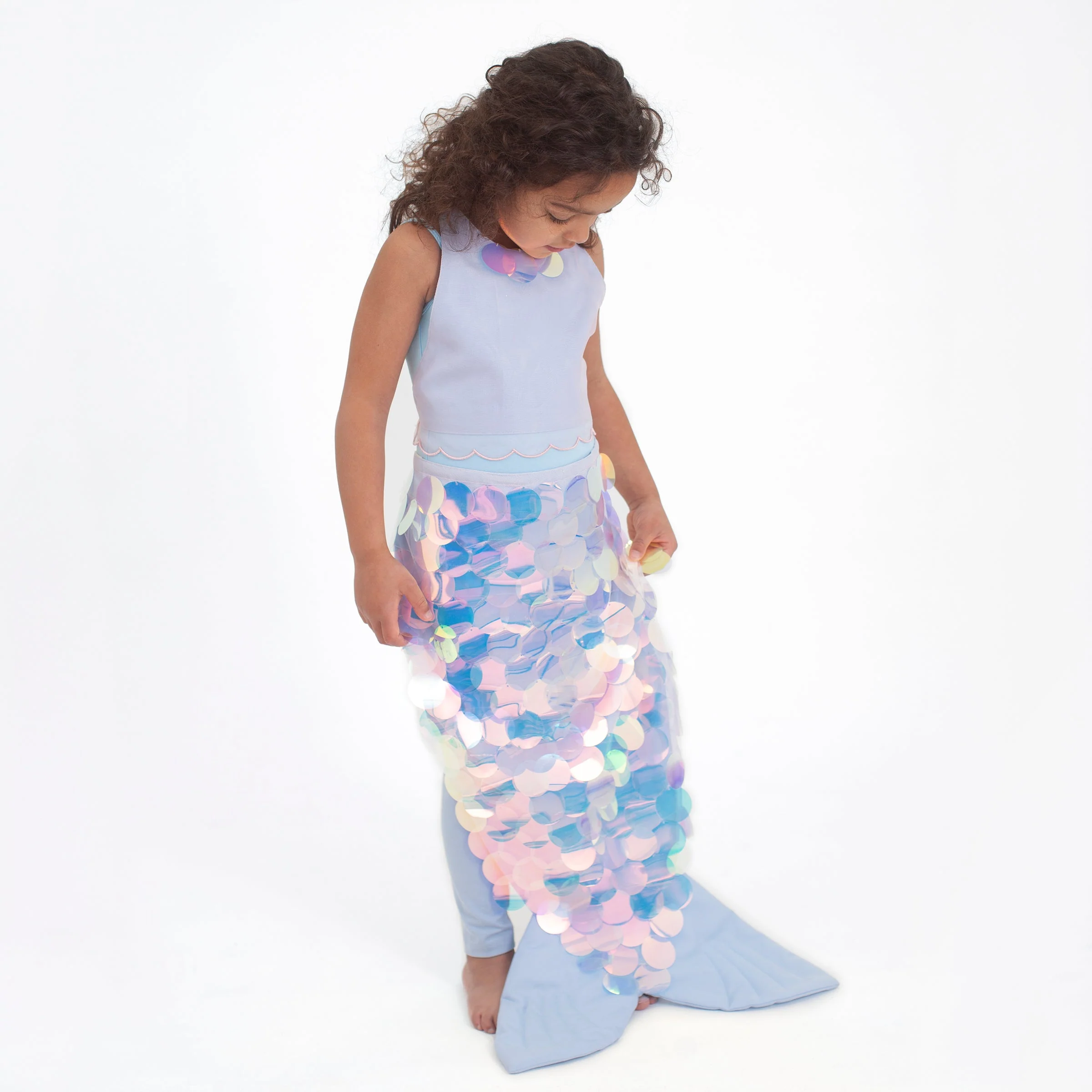 Meri Meri Mermaid Wrap Costume - Image 3