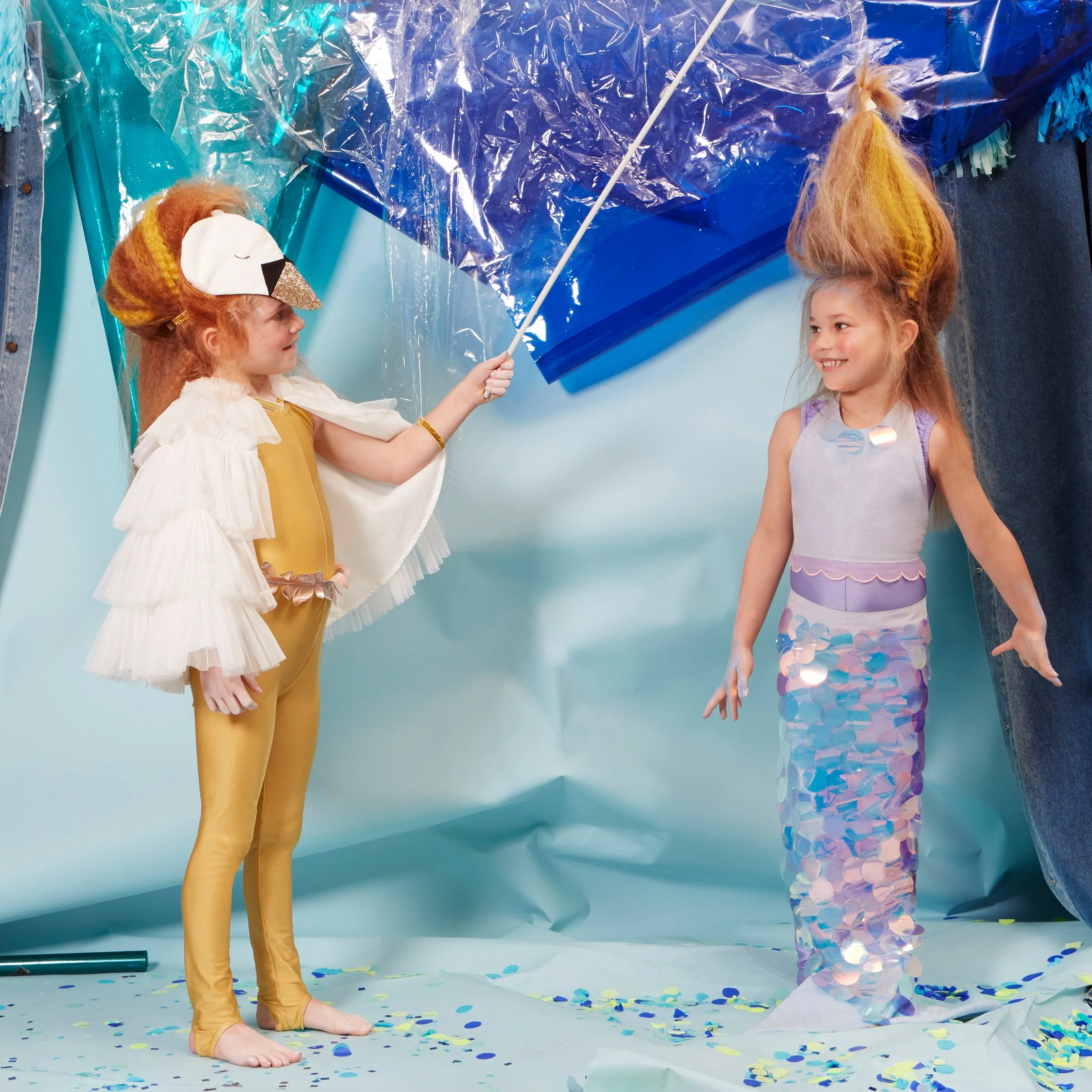 Meri Meri Mermaid Wrap Costume - Image 8