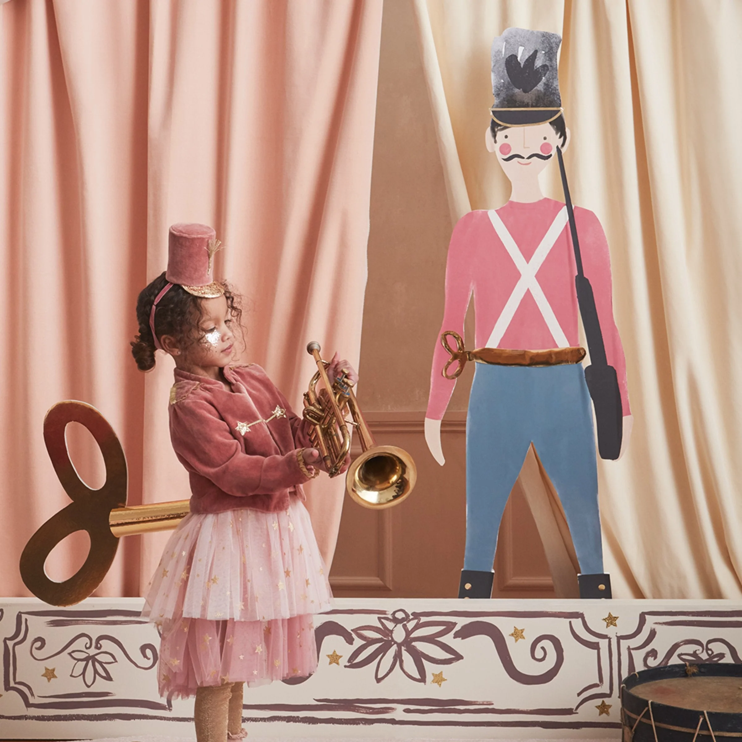 Meri Meri Pink Soldier Costume - Image 9