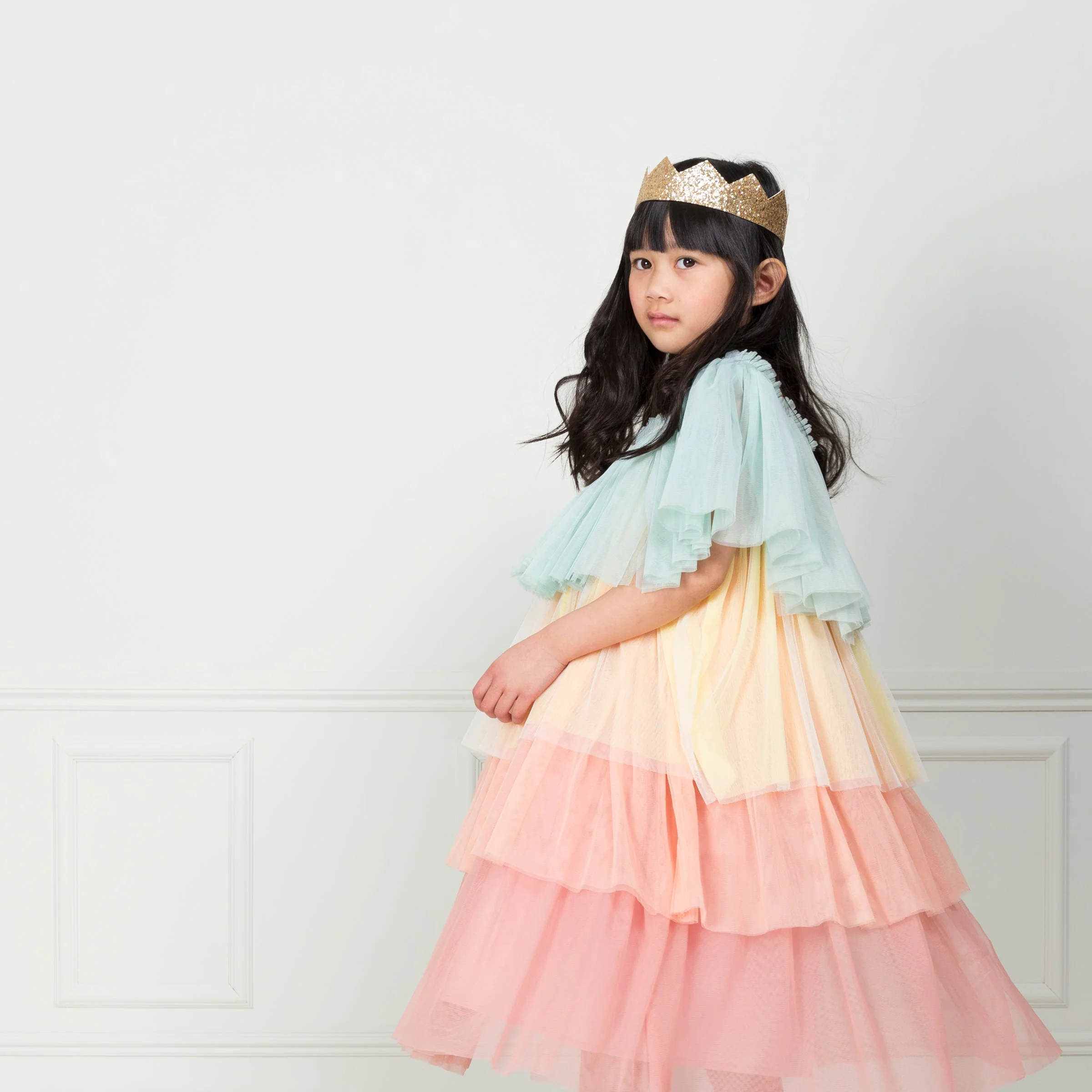 Meri Meri Rainbow Ruffle Princess Costume - Image 3
