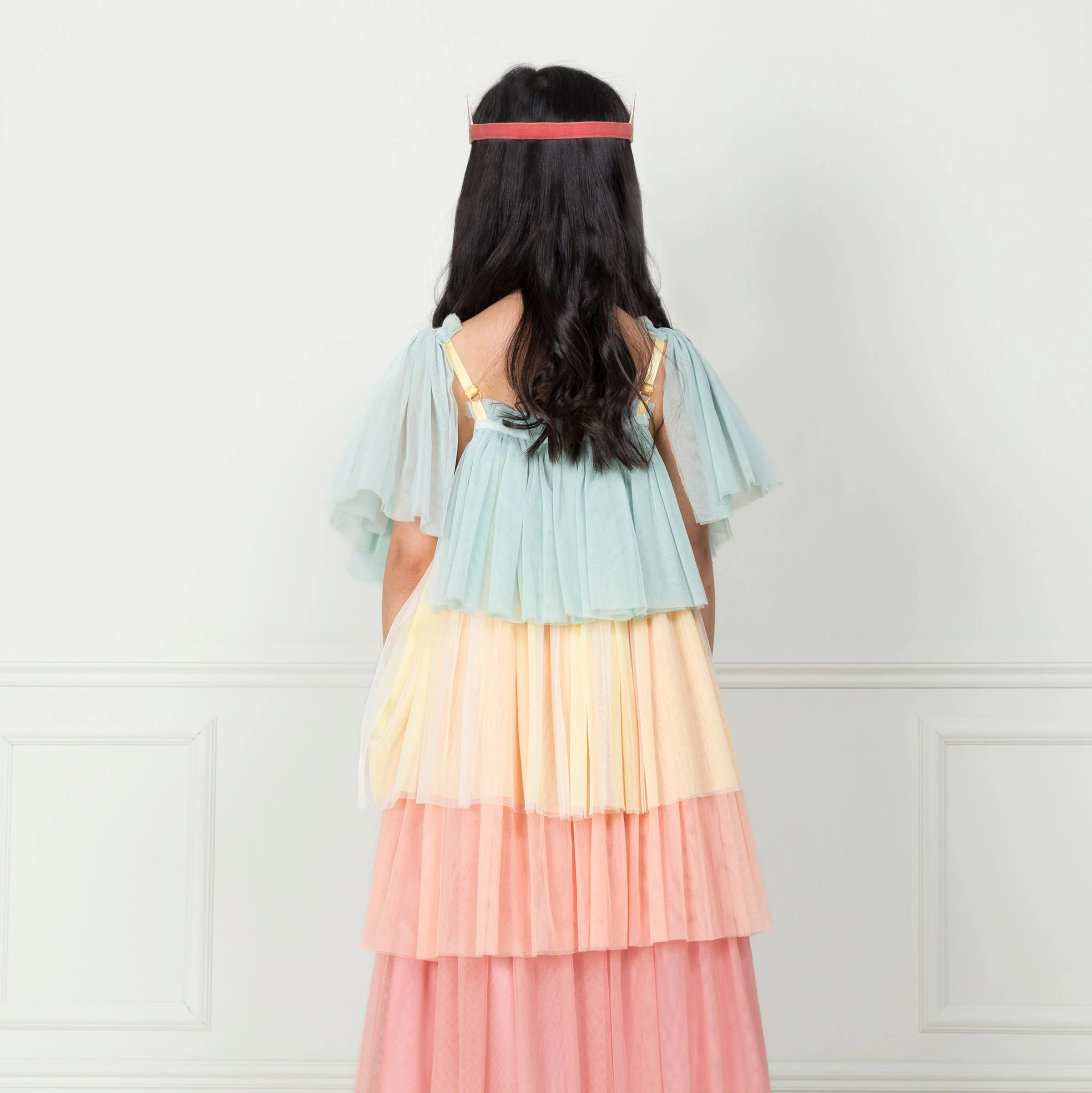 Meri Meri Rainbow Ruffle Princess Costume - Image 6