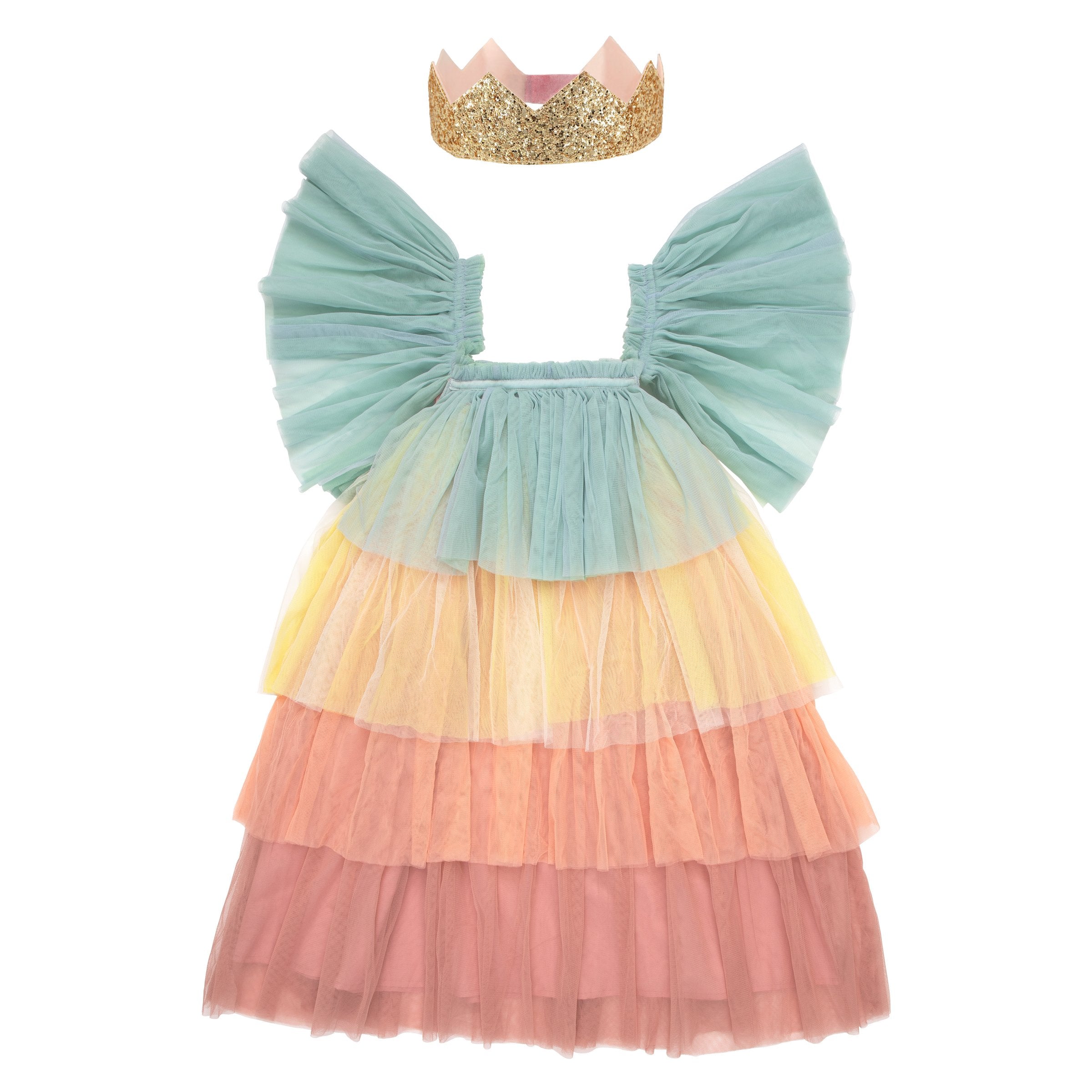 Meri Meri Rainbow Ruffle Princess Costume - Image 9