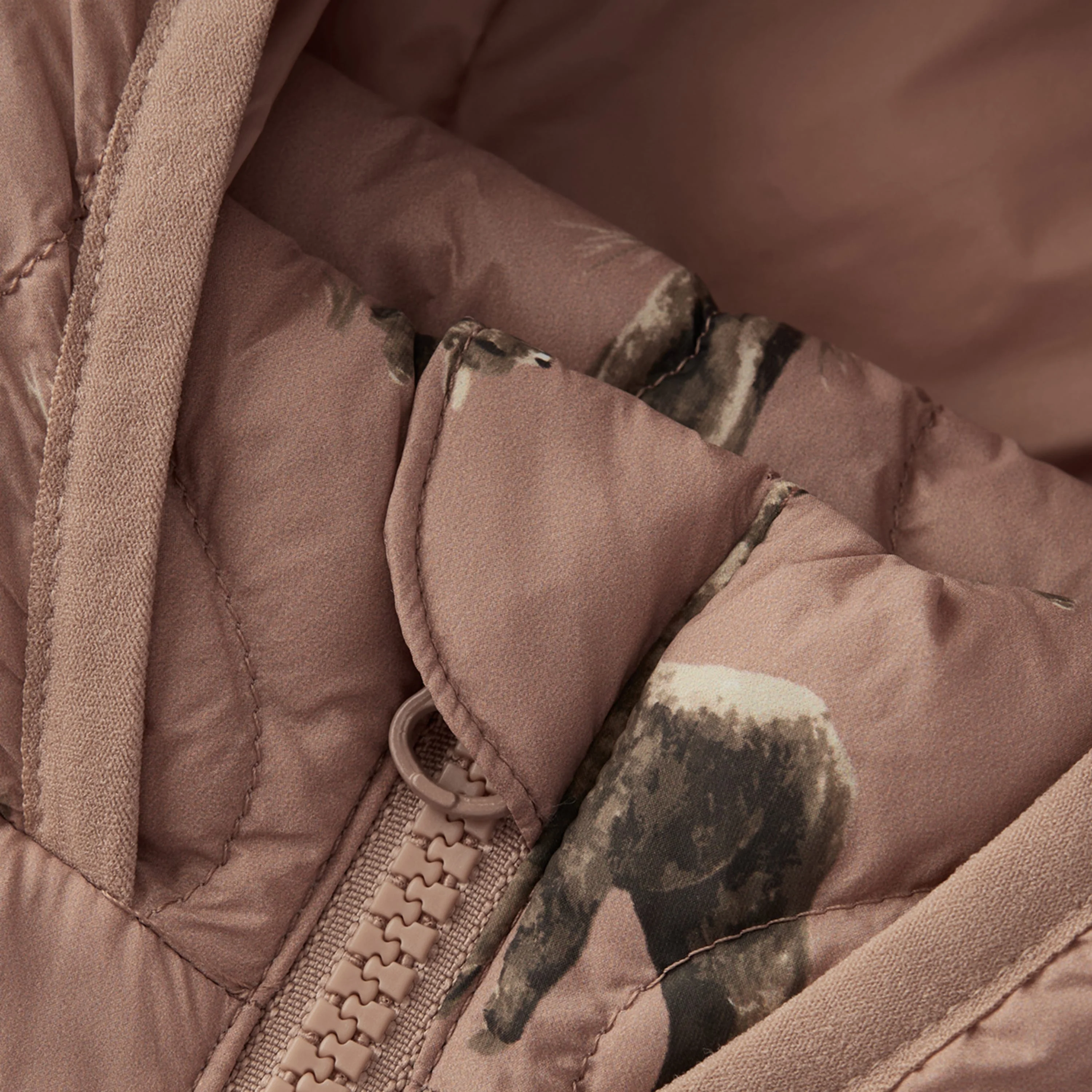 Milkbarn Alpaca Lightweight Down Hooded Jacket - Image 3