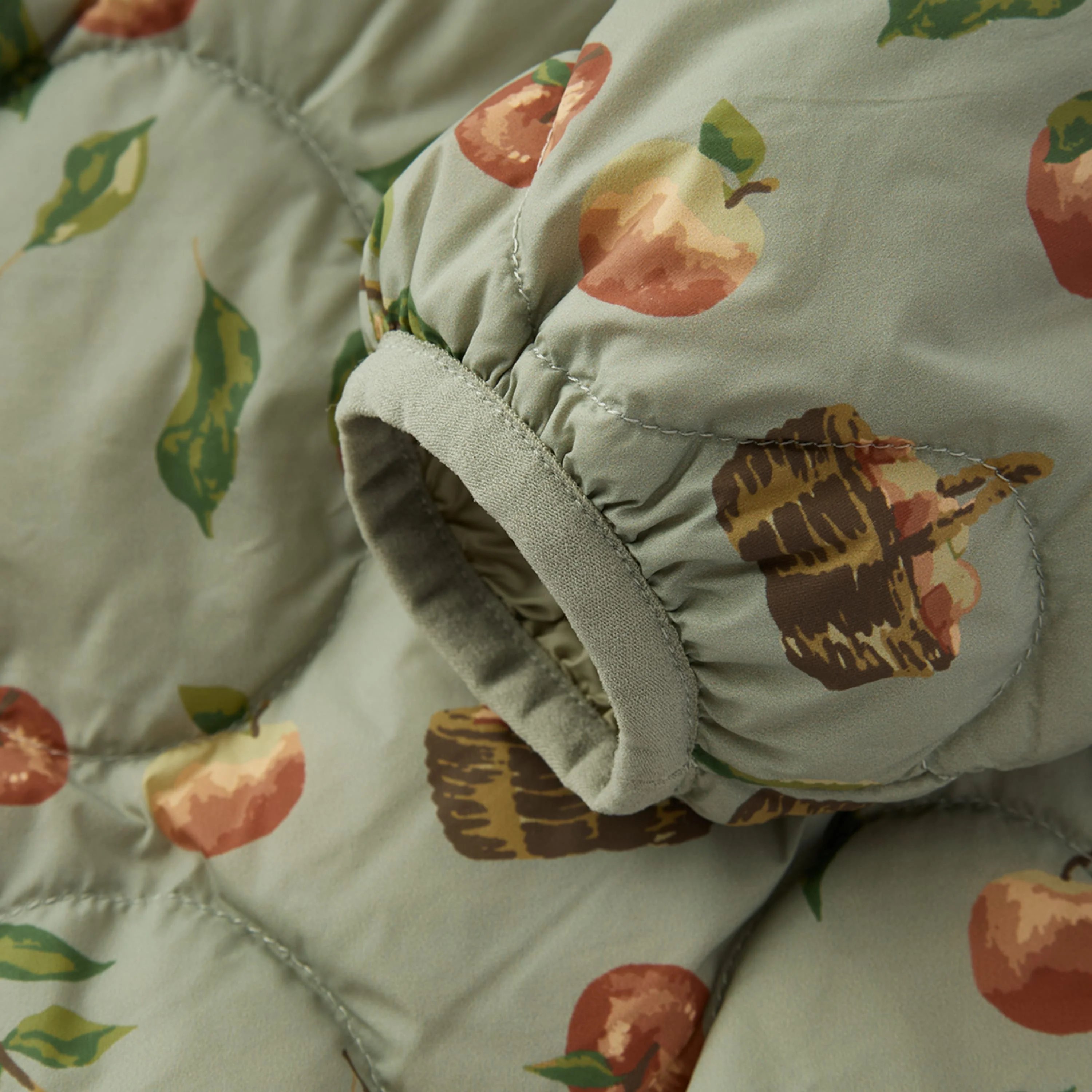 Milkbarn Apple Orchard Lightweight Down Hooded Jacket - Image 8