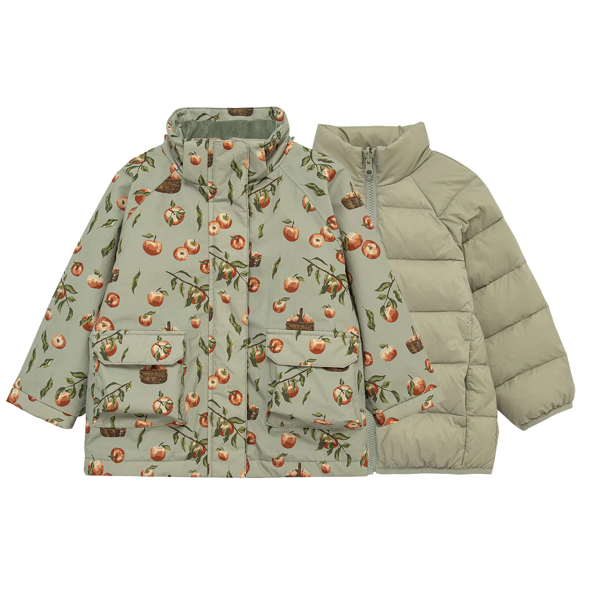 Milkbarn Apple Orchard Three in One Jacket - Image 3