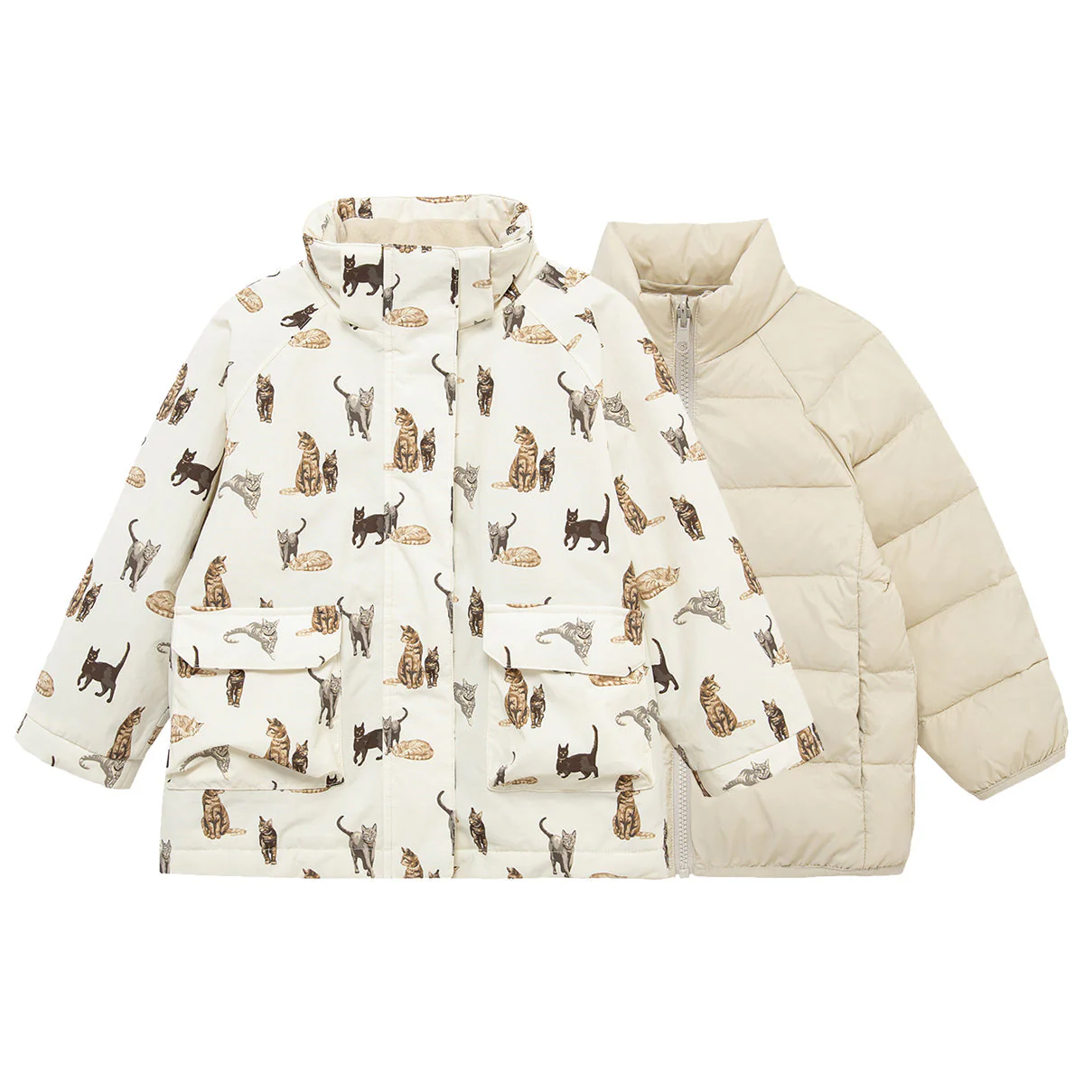 Milkbarn Cat Three in One Jacket - Image 3