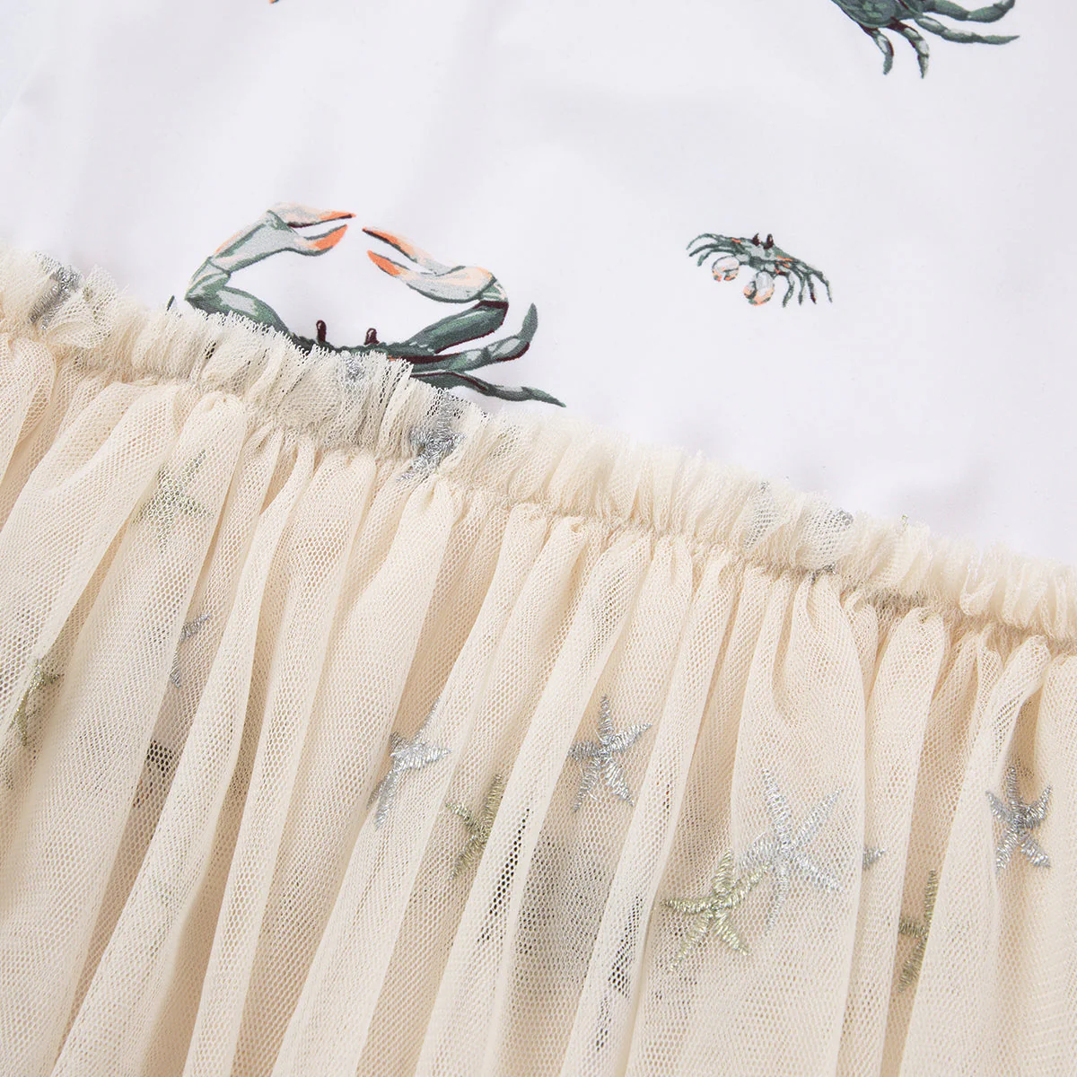 Milkbarn Coastal Crab Ballet Skirt Swimsuit - Image 3