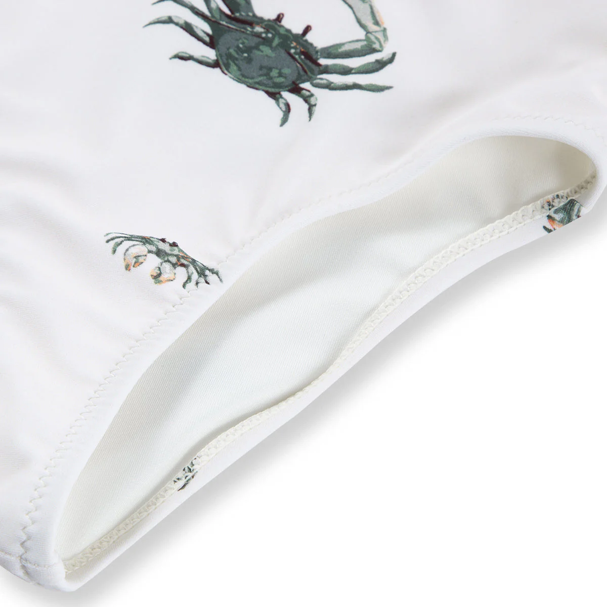 Milkbarn Coastal Crab Ruffle Square Neck Swimsuit - Image 5