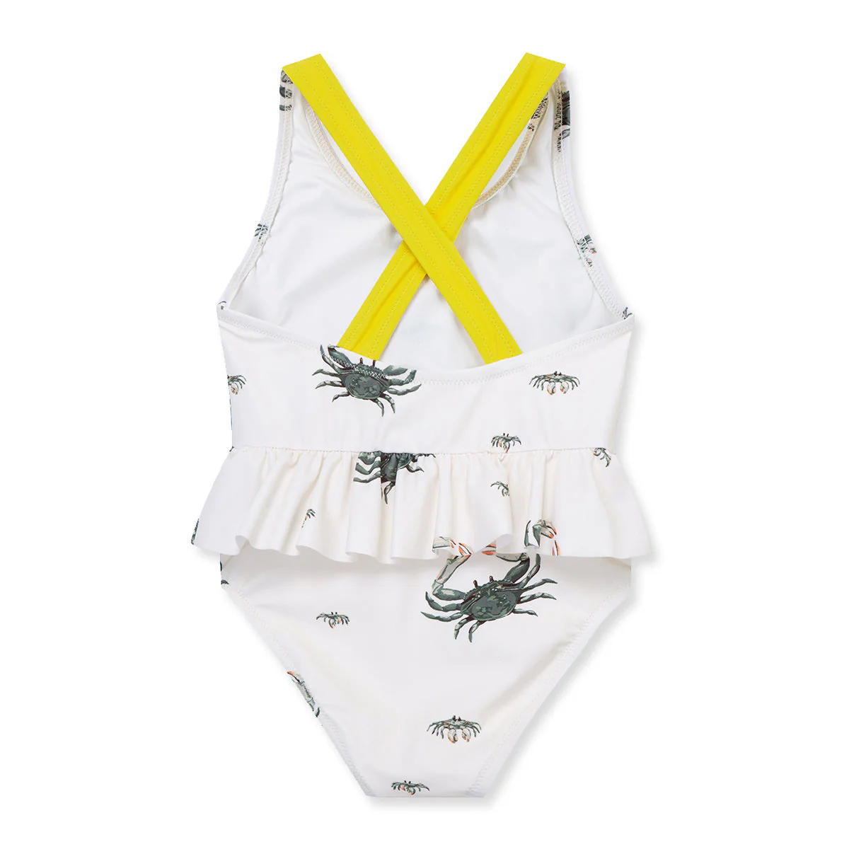 Milkbarn Coastal Crab Ruffle Waist Suspender Swimsuit - Image 2