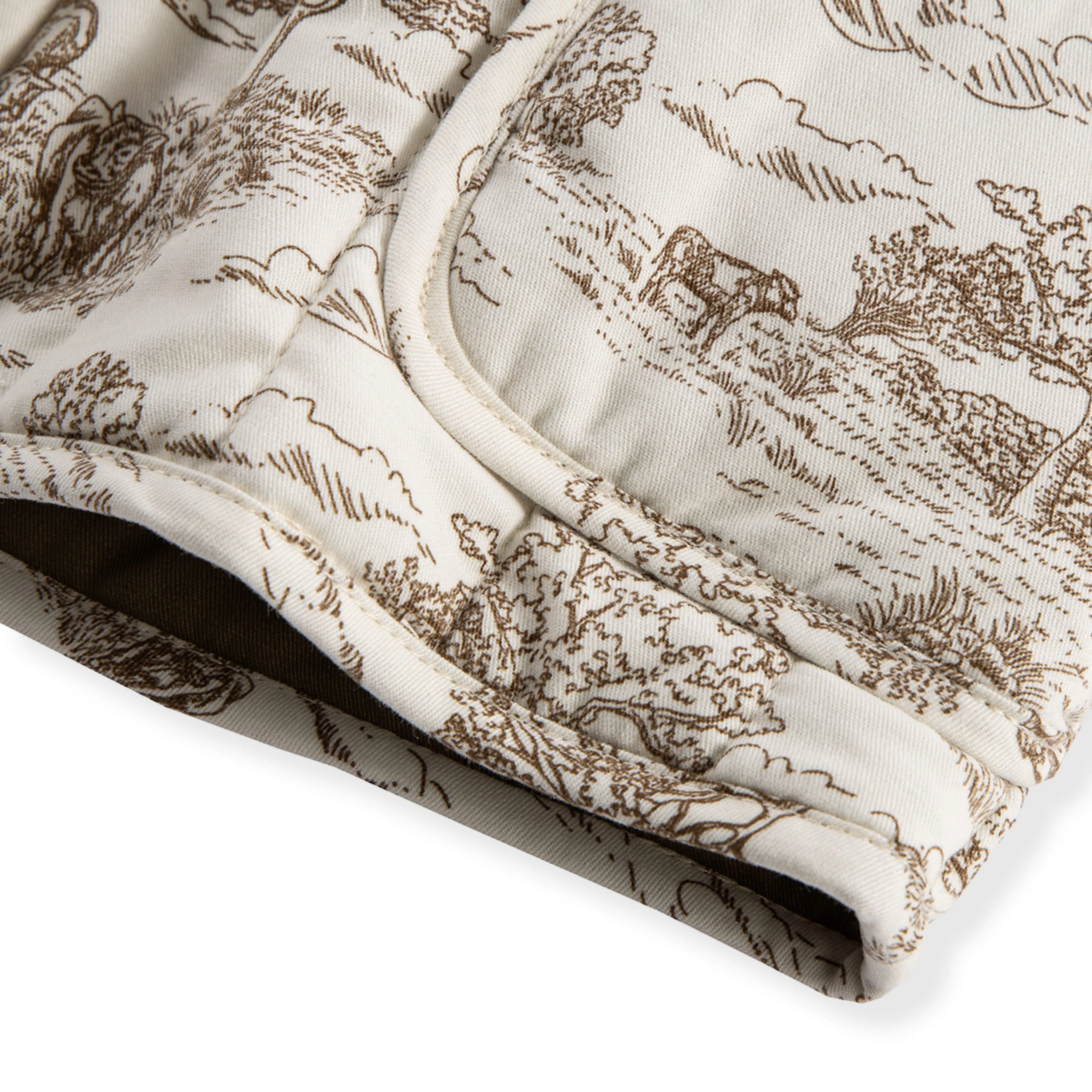 Milkbarn Country Toile Quilted Vest - Image 5