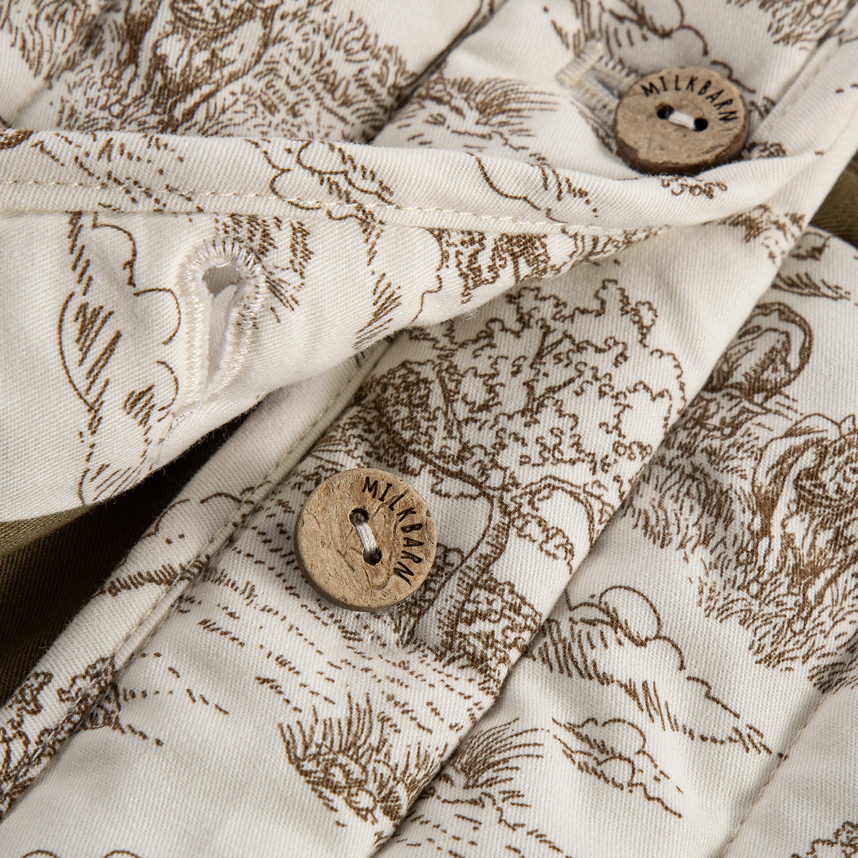 Milkbarn Country Toile Quilted Vest - Image 6