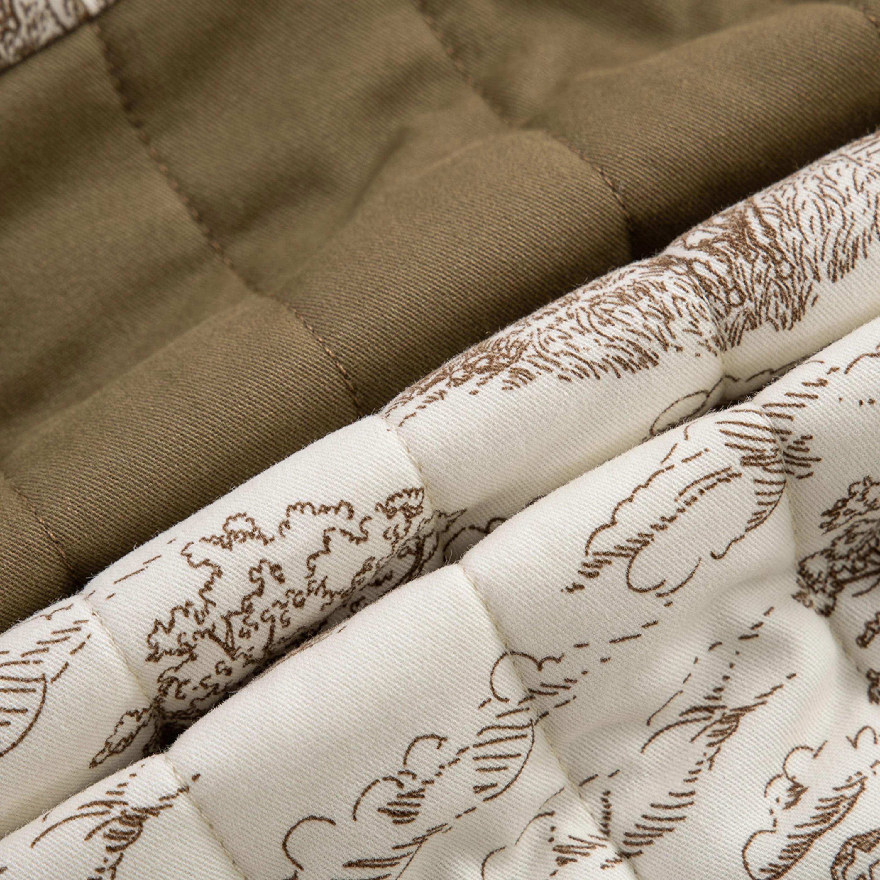 Milkbarn Country Toile Quilted Vest - Image 8
