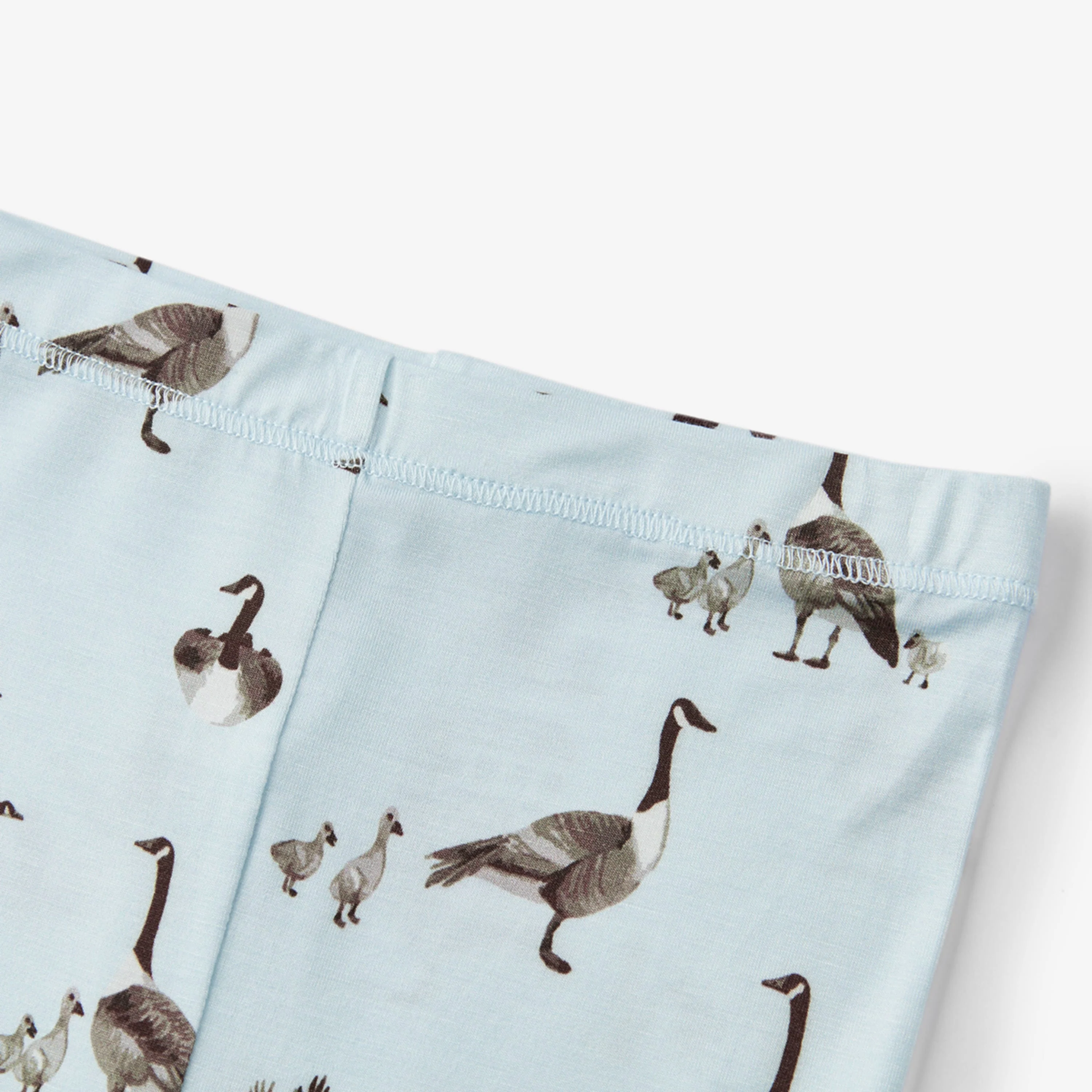 Milkbarn Goose Luxe Stretch Long Sleeve Two Piece Pajama Set - Image 4