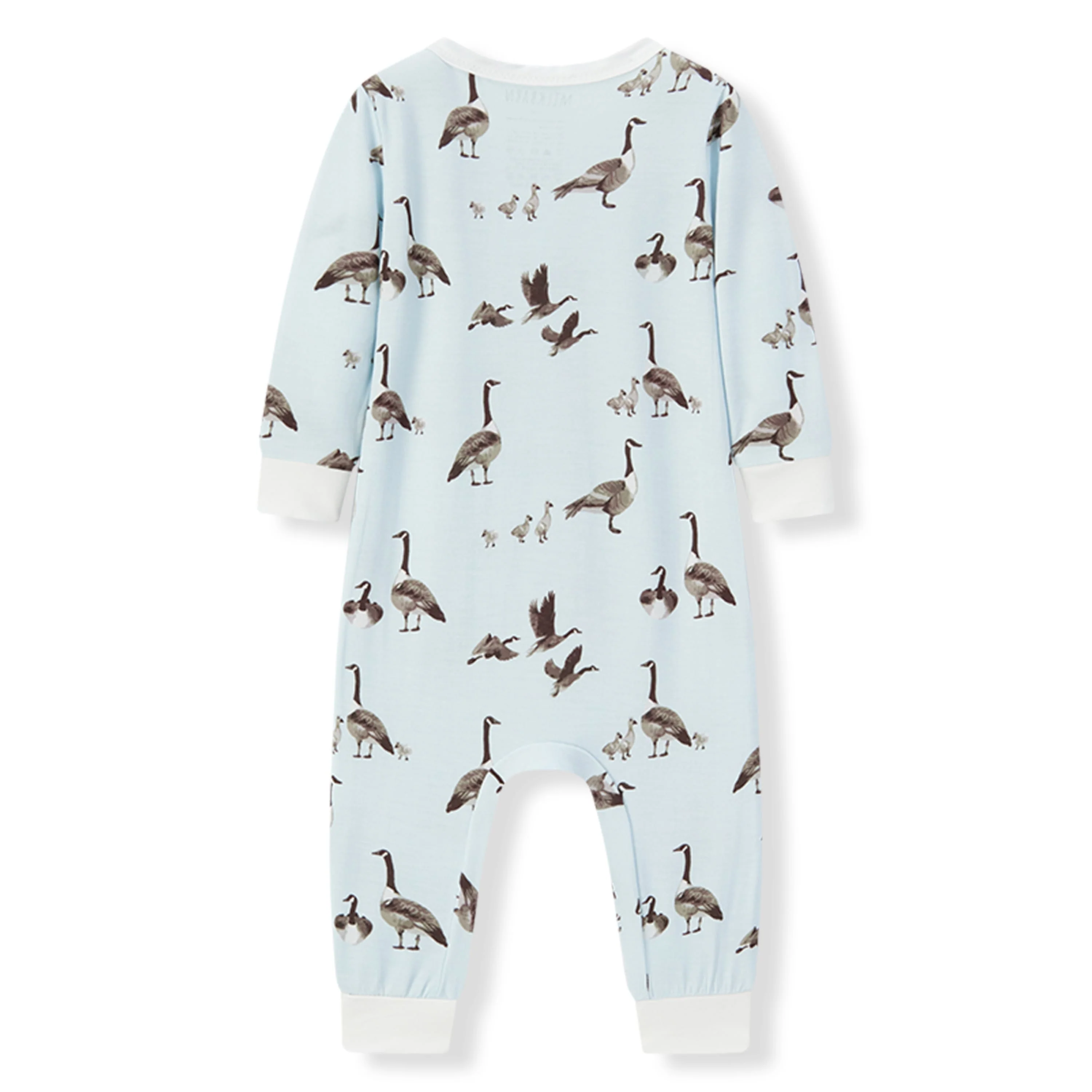 Milkbarn Goose Luxe Stretch Zipper Pajama - Image 2